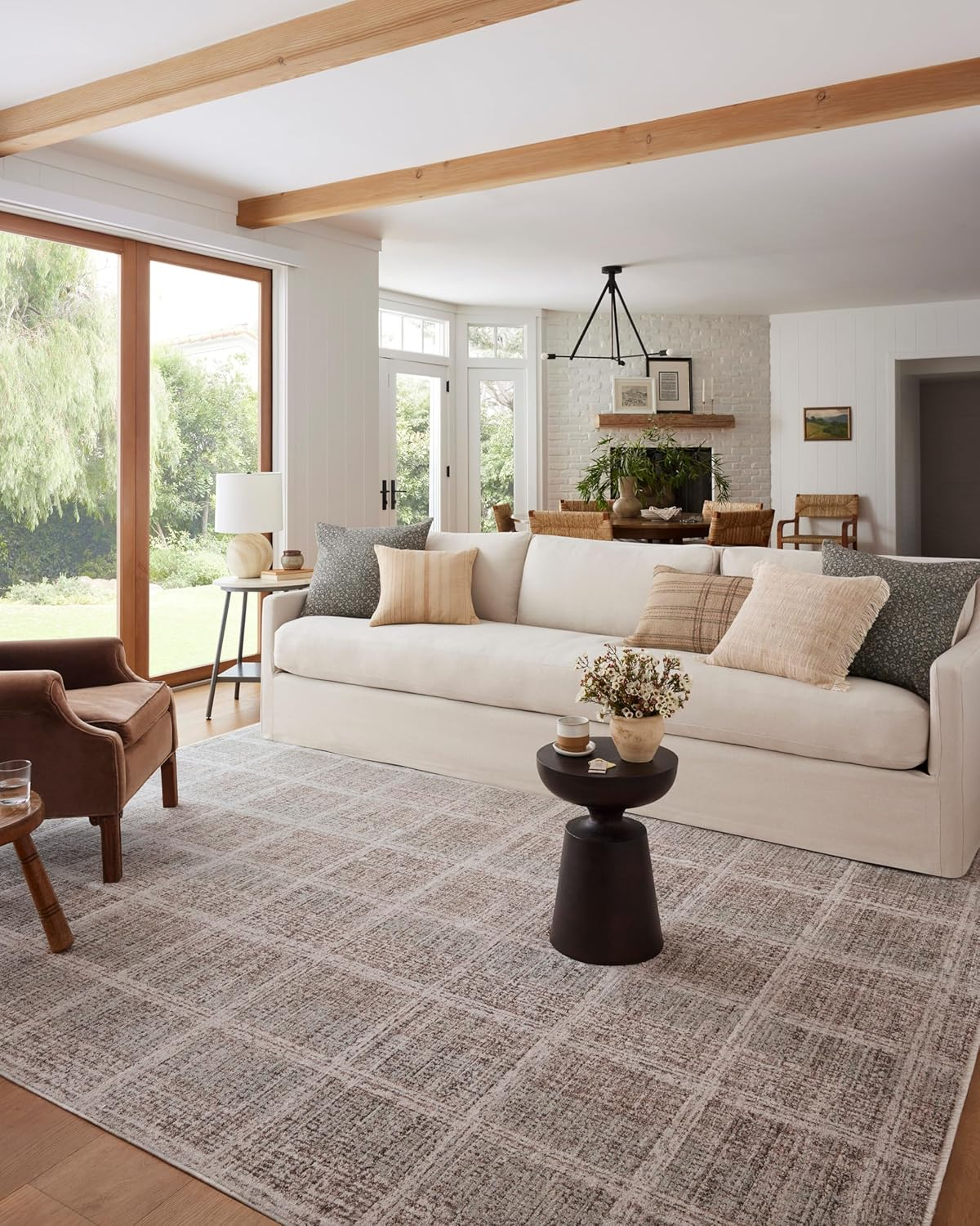 Angela Rose x Loloi Ember Fog / Dove Area Rug