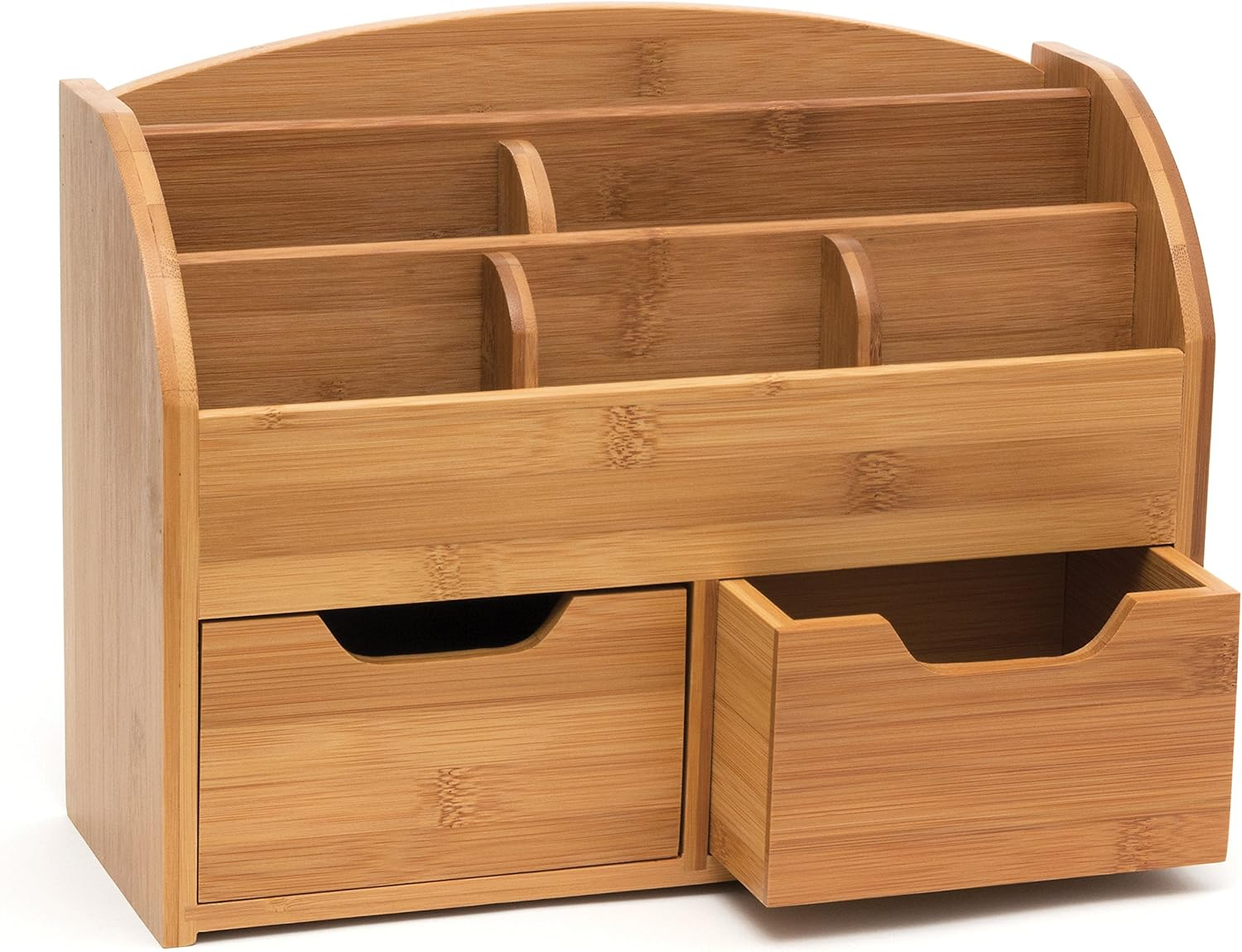 Lipper International Bamboo Space Saving Desk Organizer