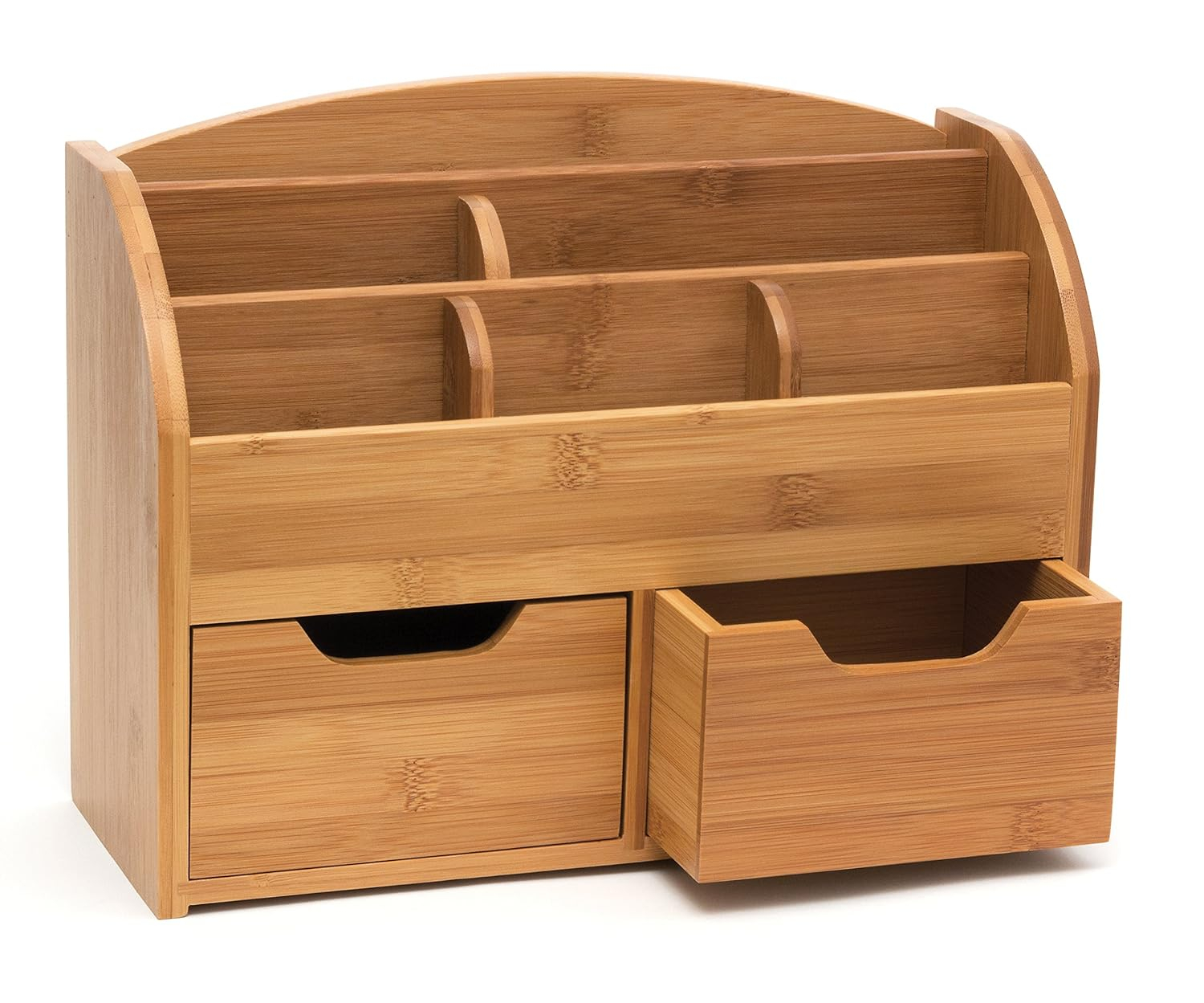 Lipper International Bamboo Space Saving Desk Organizer