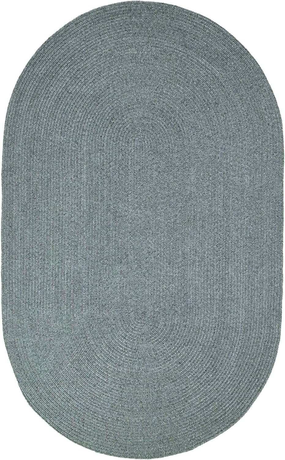 Superior Jute Oval Indoor Area Rug, Lagoon Breeze