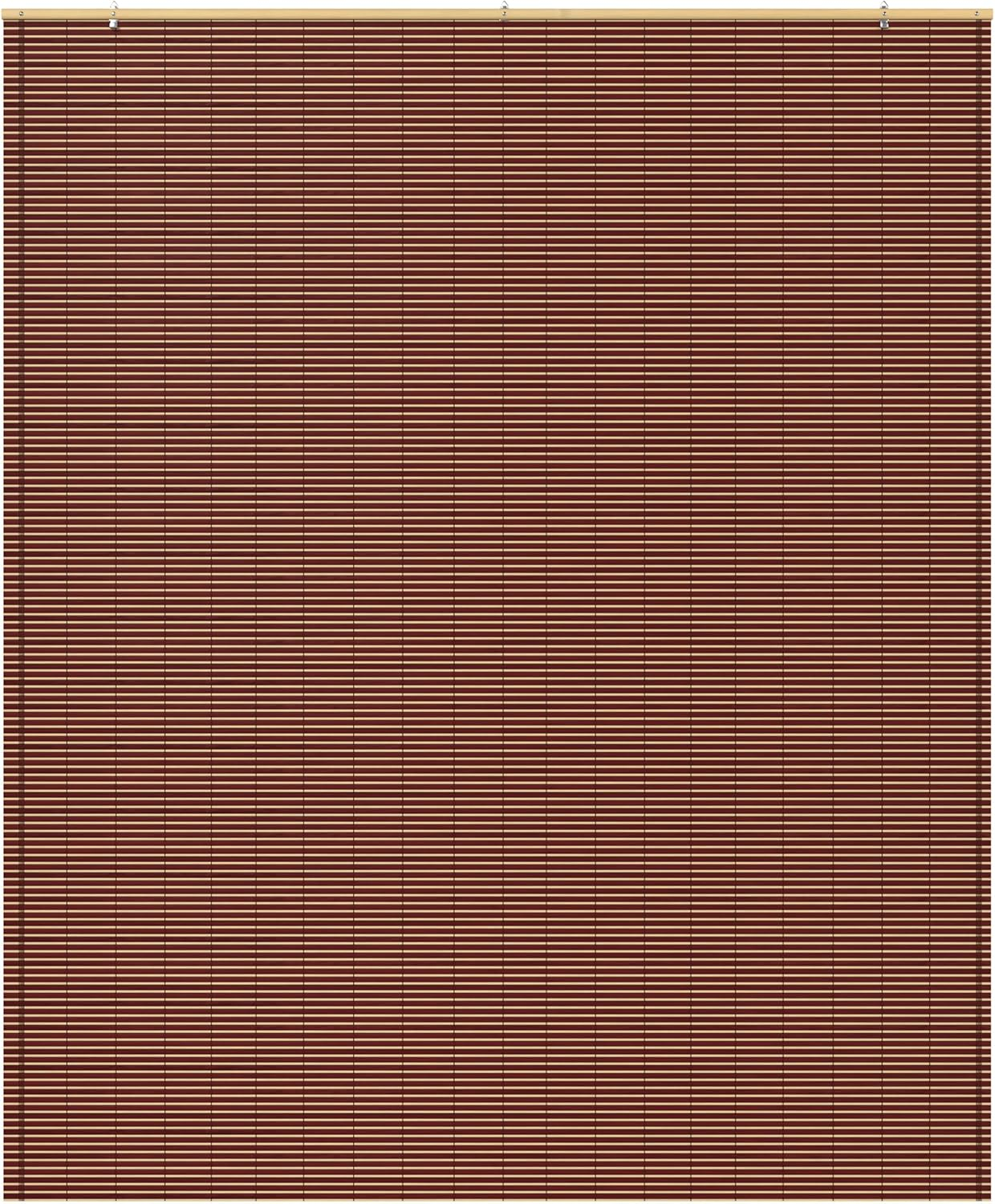 Bamboo Cordless Window Shade - Mahogany 60" W