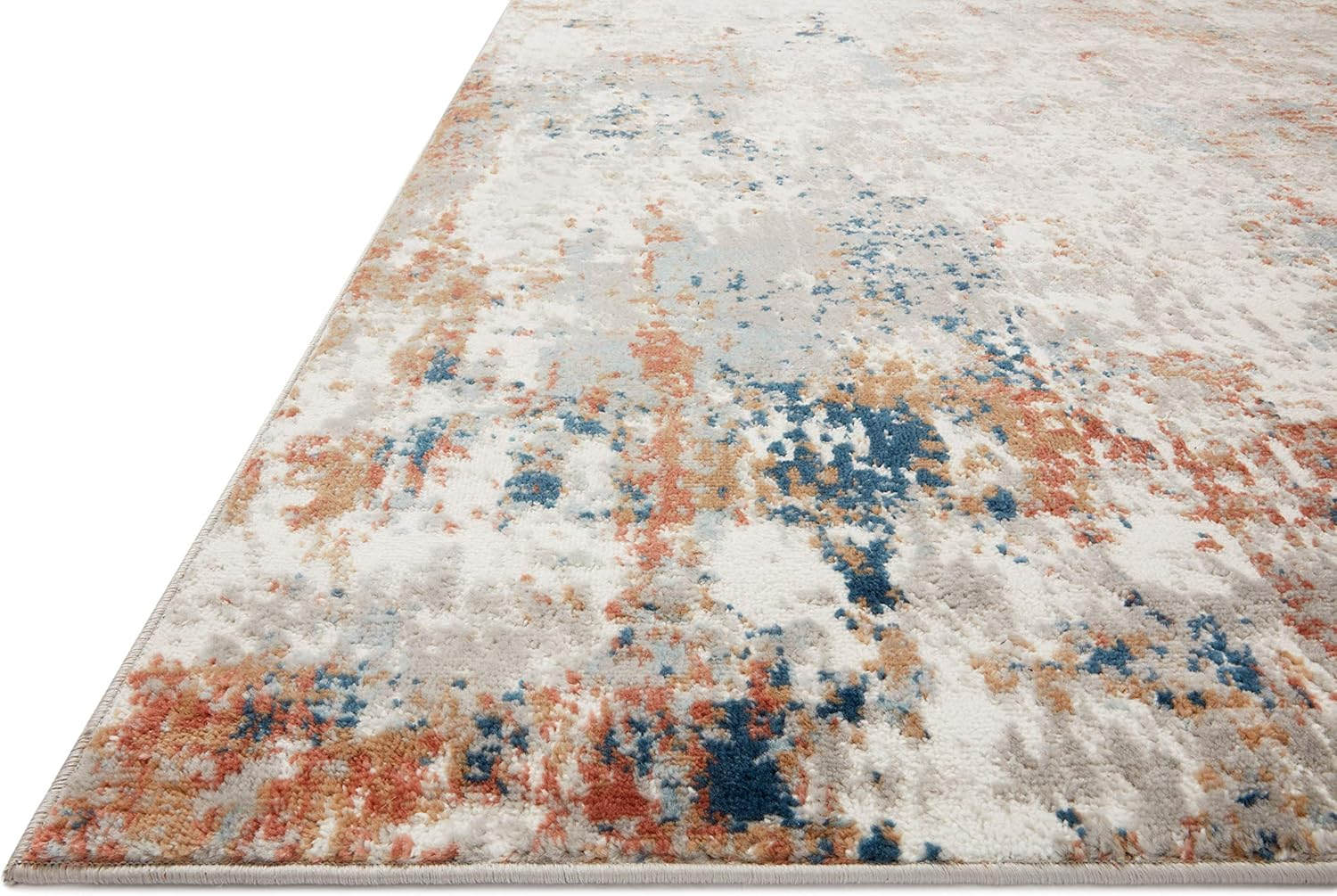 Loloi II BIANCA IVORY / MULTI 9-9" x 13-6"