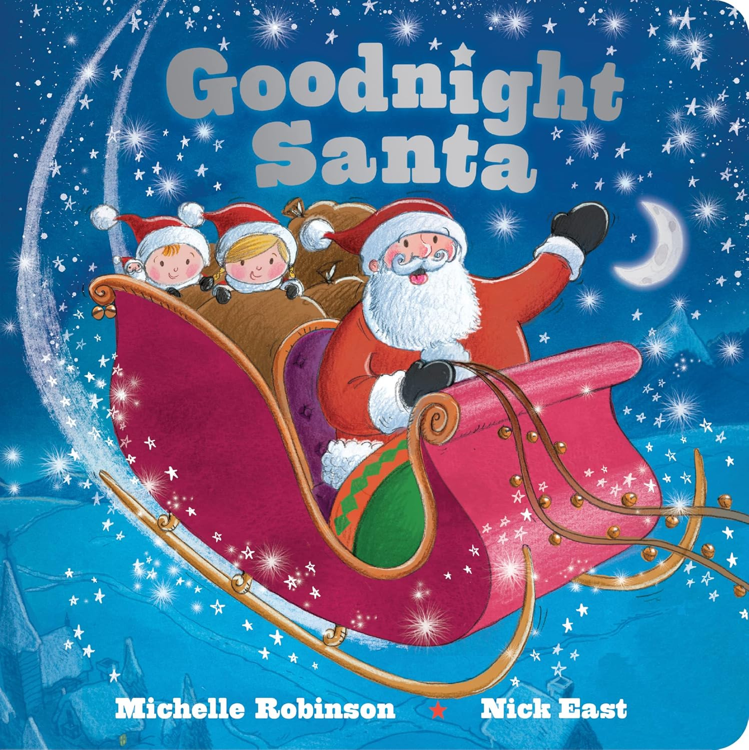 Goodnight Santa: Holiday Bedtime Story for Kids