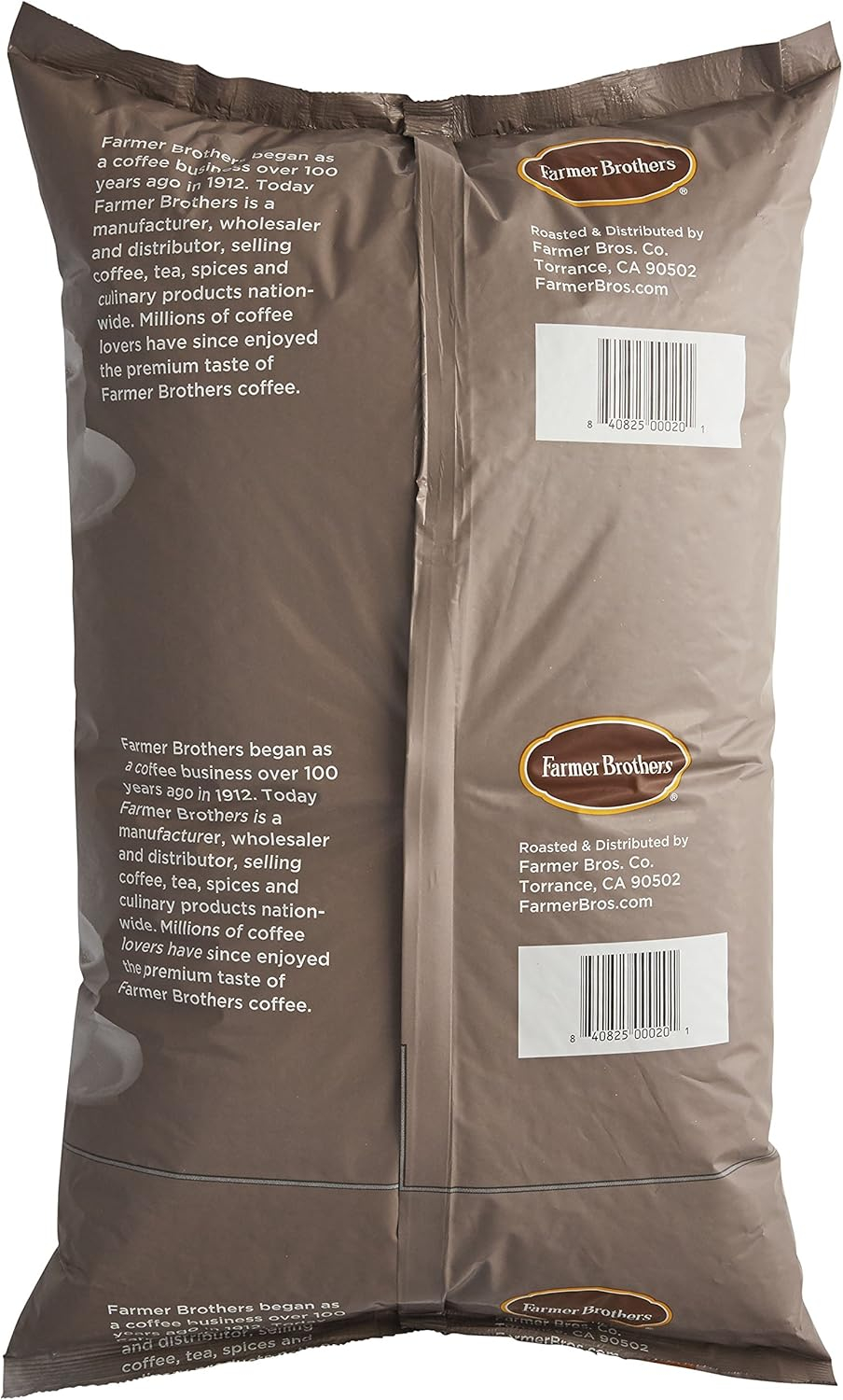 Farmer Brothers Premium Blend 100% Arabica Whole Bean Coffee - 5 lb. Bag