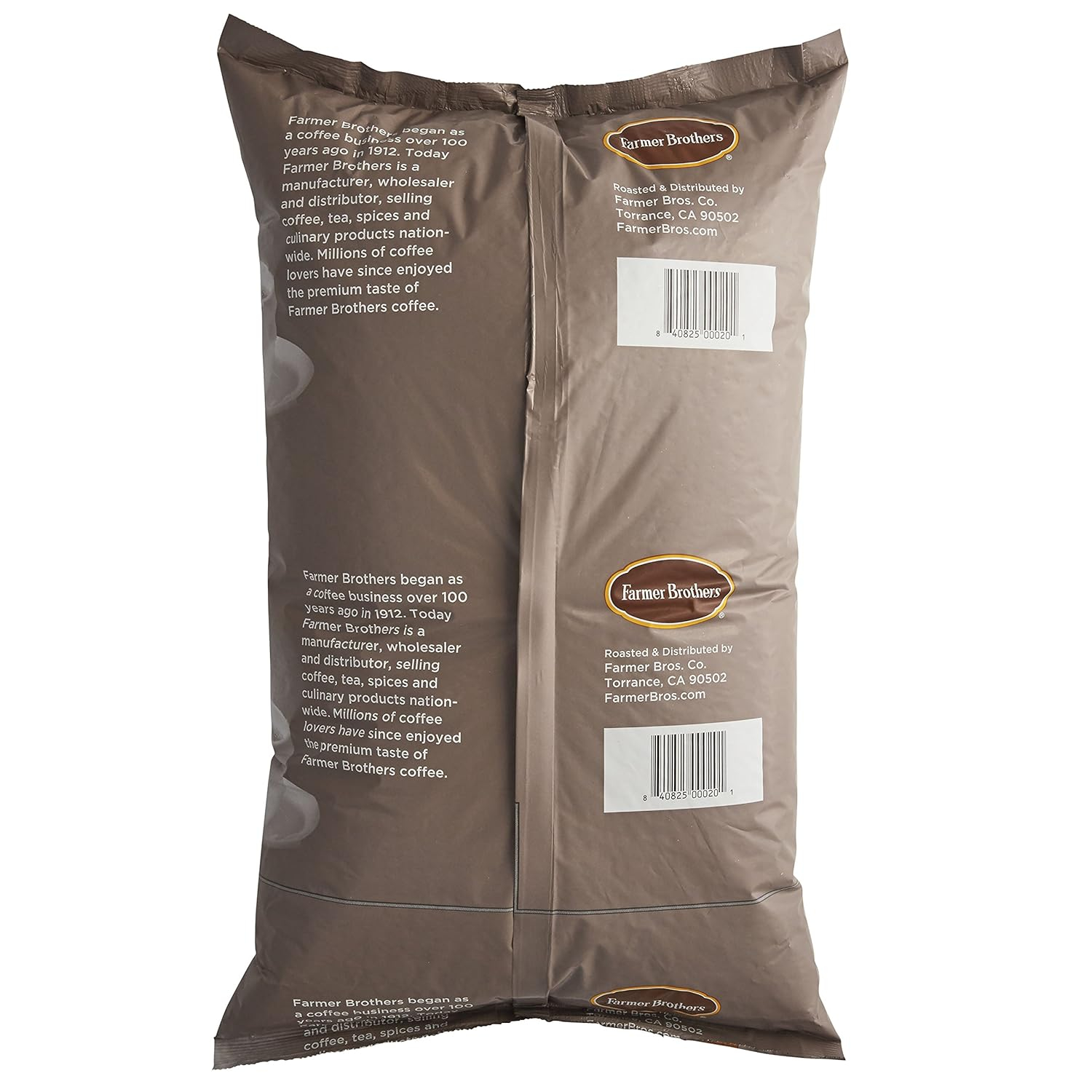 Farmer Brothers Premium Blend 100% Arabica Whole Bean Coffee - 5 lb. Bag