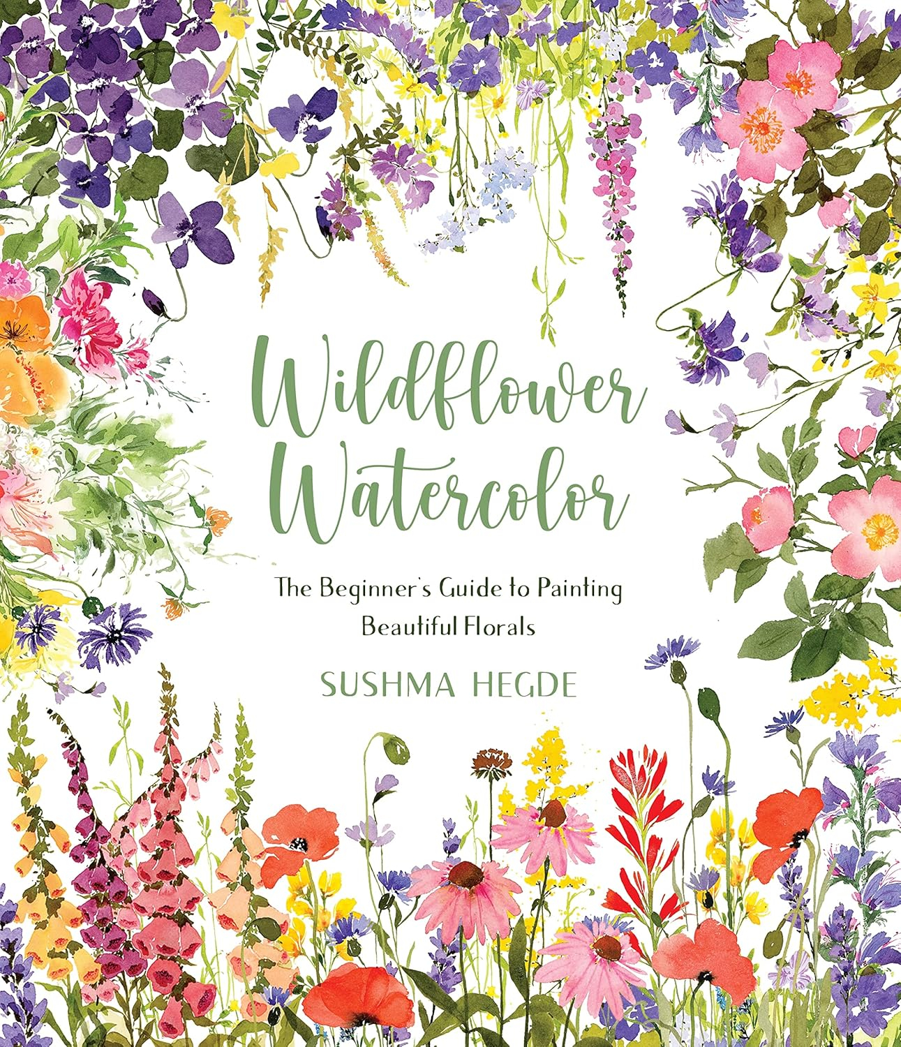 Wildflower Watercolor - by  Sushma Hegde (Paperback)