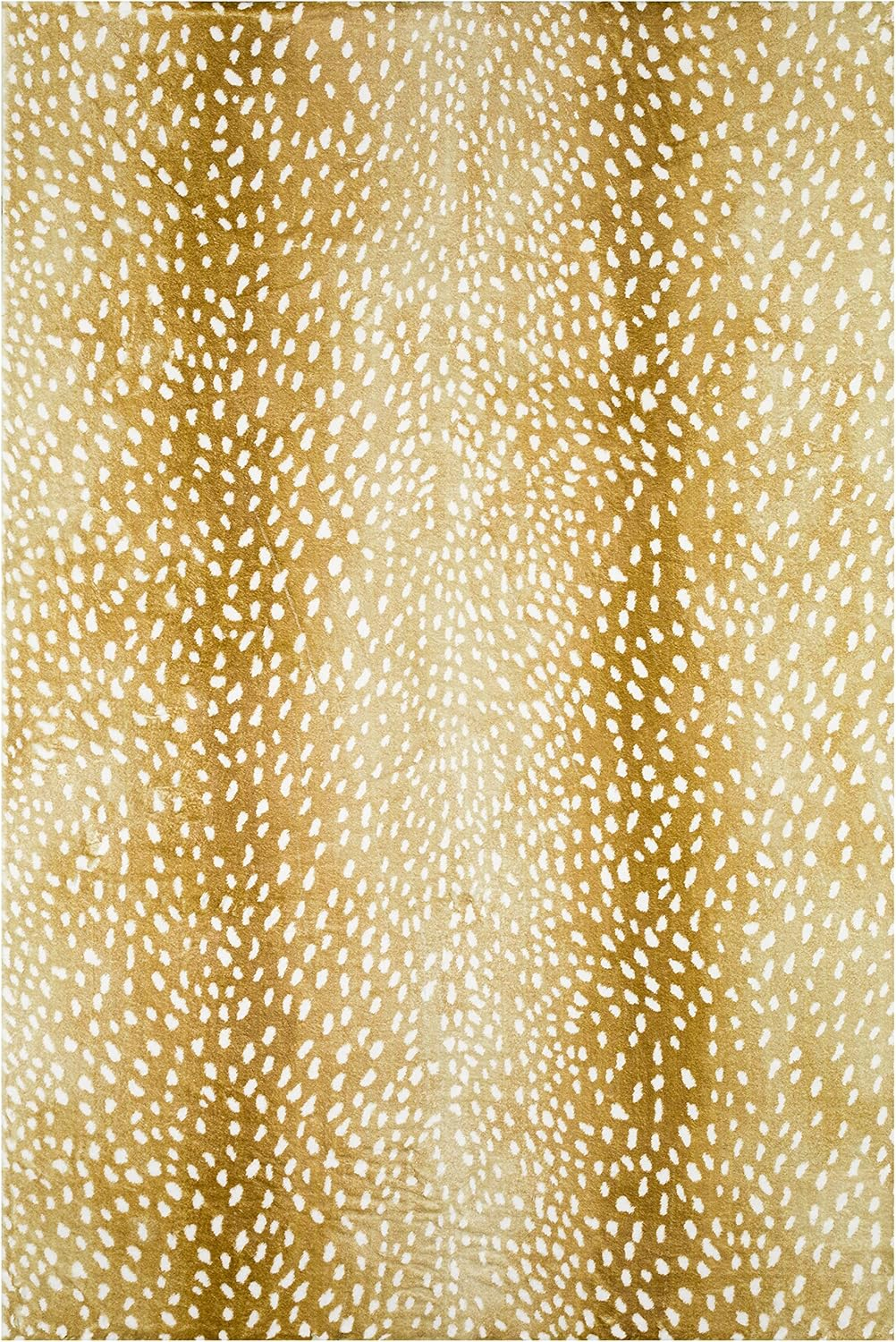 Addison Rugs Indoor/ Outdoor Addison Safari Gazelle Animal Print Washable Area Rug 1'8" x 2'6" - Gilded