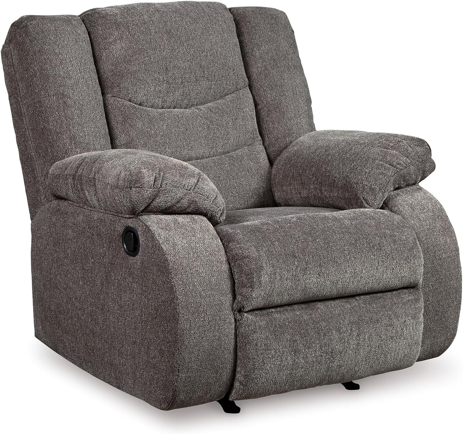 Signature Design by Ashley Tulen Rocker Recliner in Gray