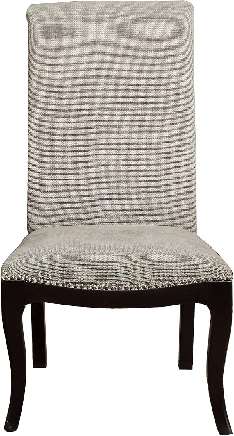 Home Elegance 5494S 42 x 31.25 x 23.5 in. Savion Side Chair - Espresso