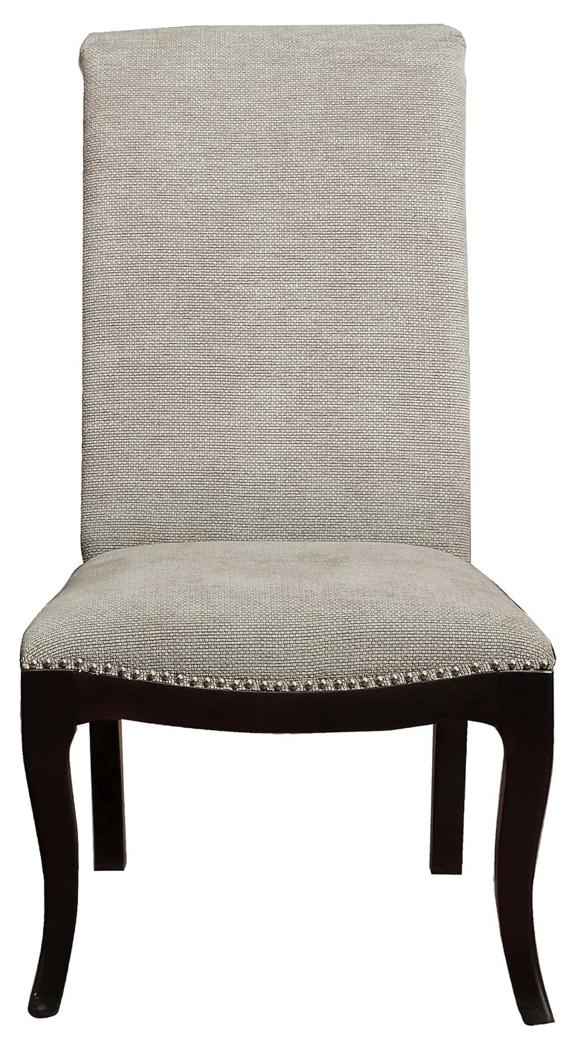 Home Elegance 5494S 42 x 31.25 x 23.5 in. Savion Side Chair - Espresso
