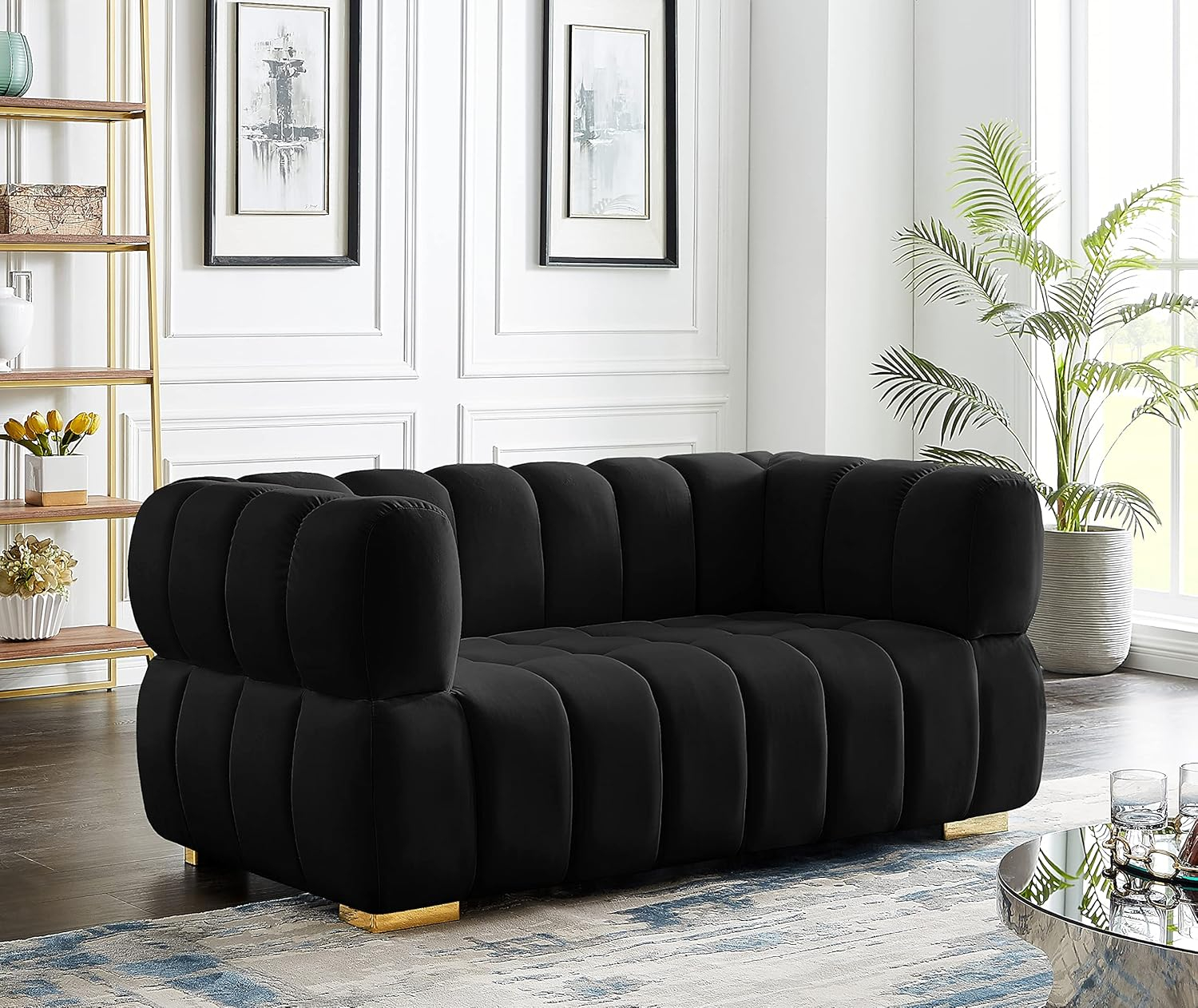 Tavarez 68'' Velvet Loveseat