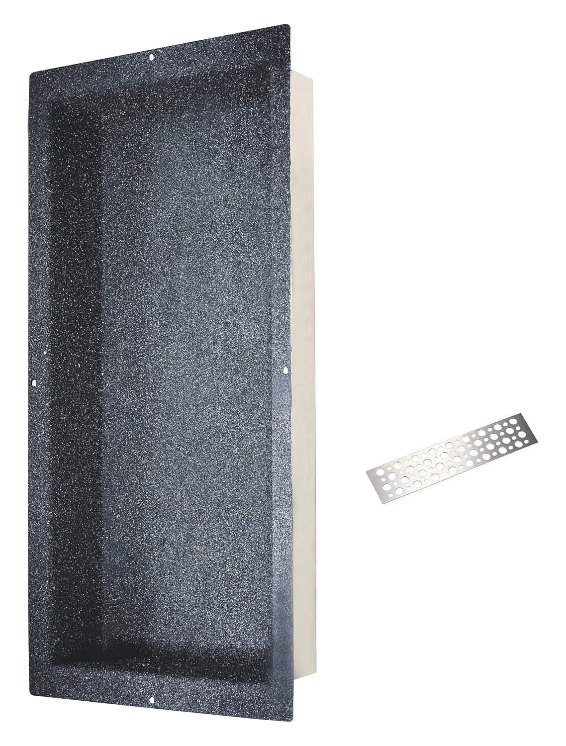 Dawn NI361403 Shower Niche with One Stainless Steel Support Plate, 20 inch