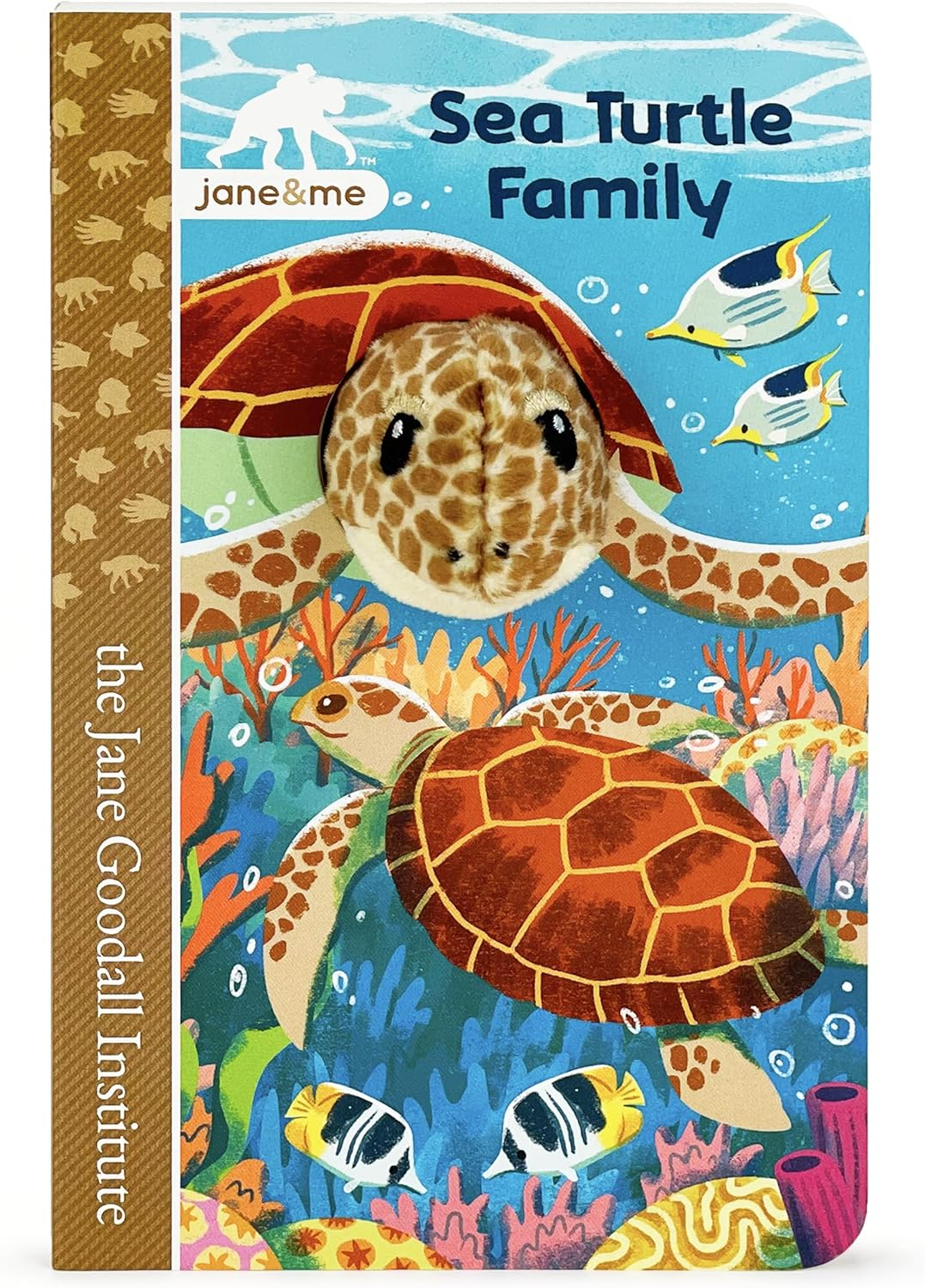Jane & Me Sea Turtle Family (the Jane Goodall Institute) - by  Jaye Garnett (Board Book)