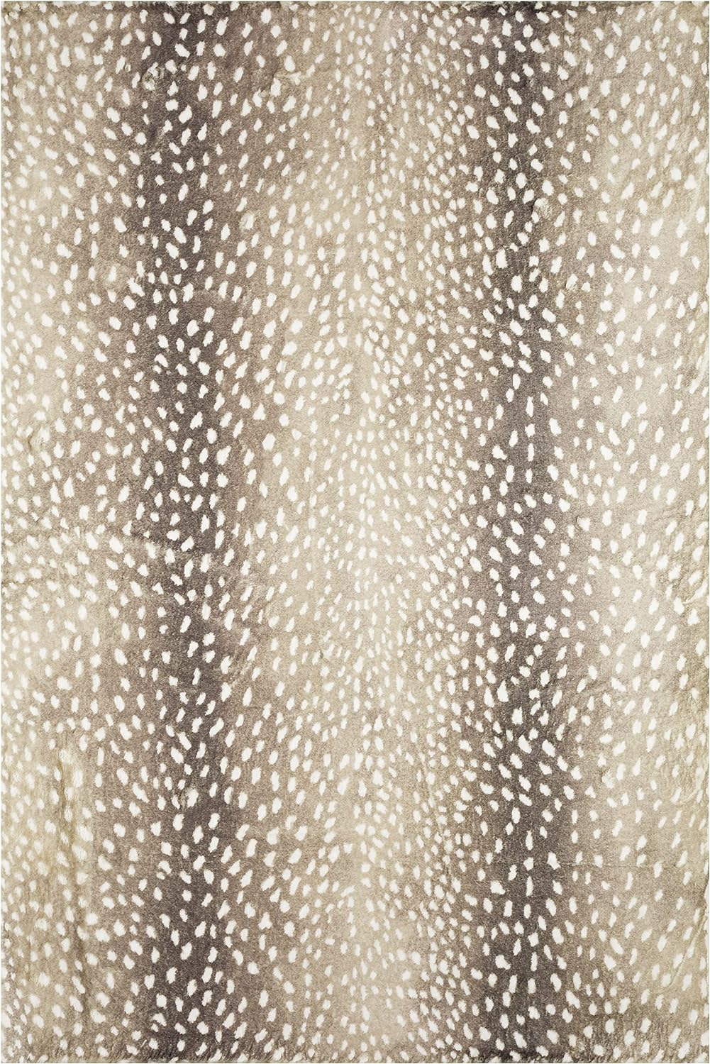Addison Rugs Indoor/ Outdoor Addison Safari Gazelle Animal Print Washable Area Rug 8' x 8' - Fawn