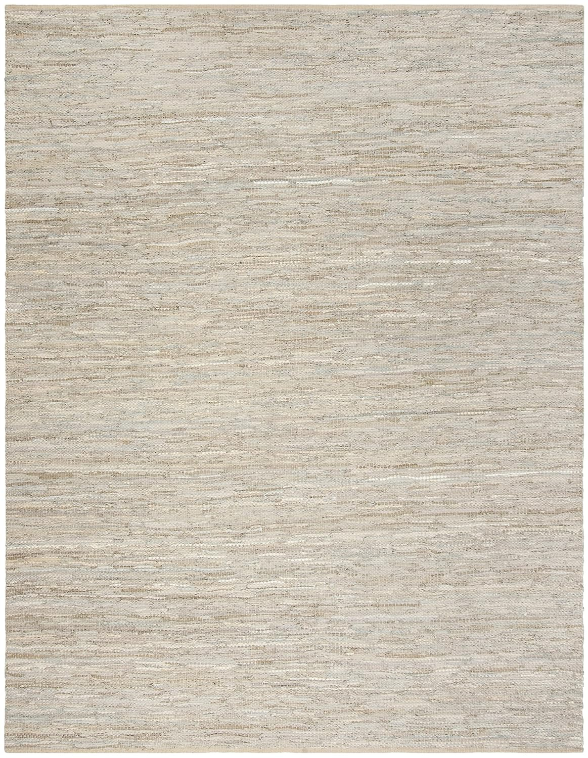 SAFAVIEH Vintage Leather Deemer Solid Area Rug, Beige, 9' x 12'