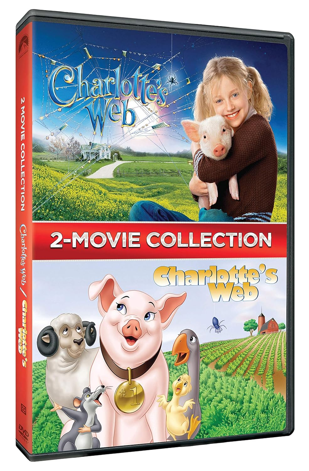 Charlotte's Web (1973) / Charlotte's Web (2006) (DVD)(2020)