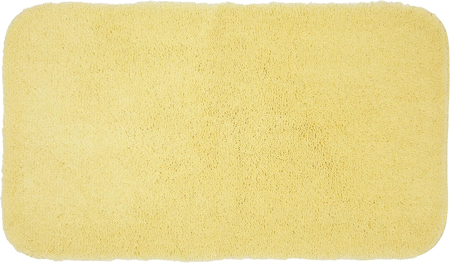 Mohawk Home Pure Perfection Nylon Bath Rug Contour, Butter Cream 1'8" x 2'