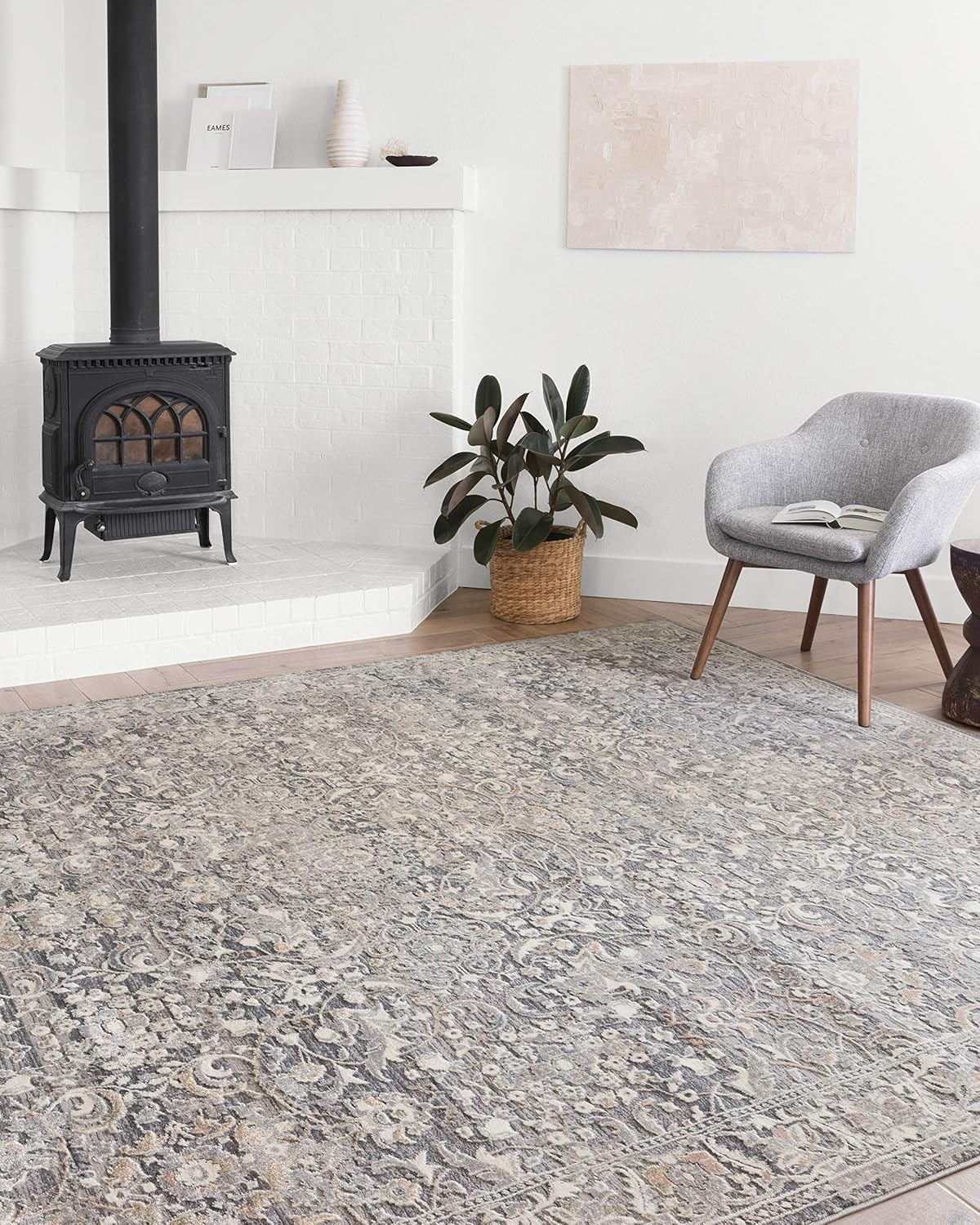 Loloi II Lucia Collection LUC-04 Grey/Mist 2'-0" x 3'-0" Accent Rug