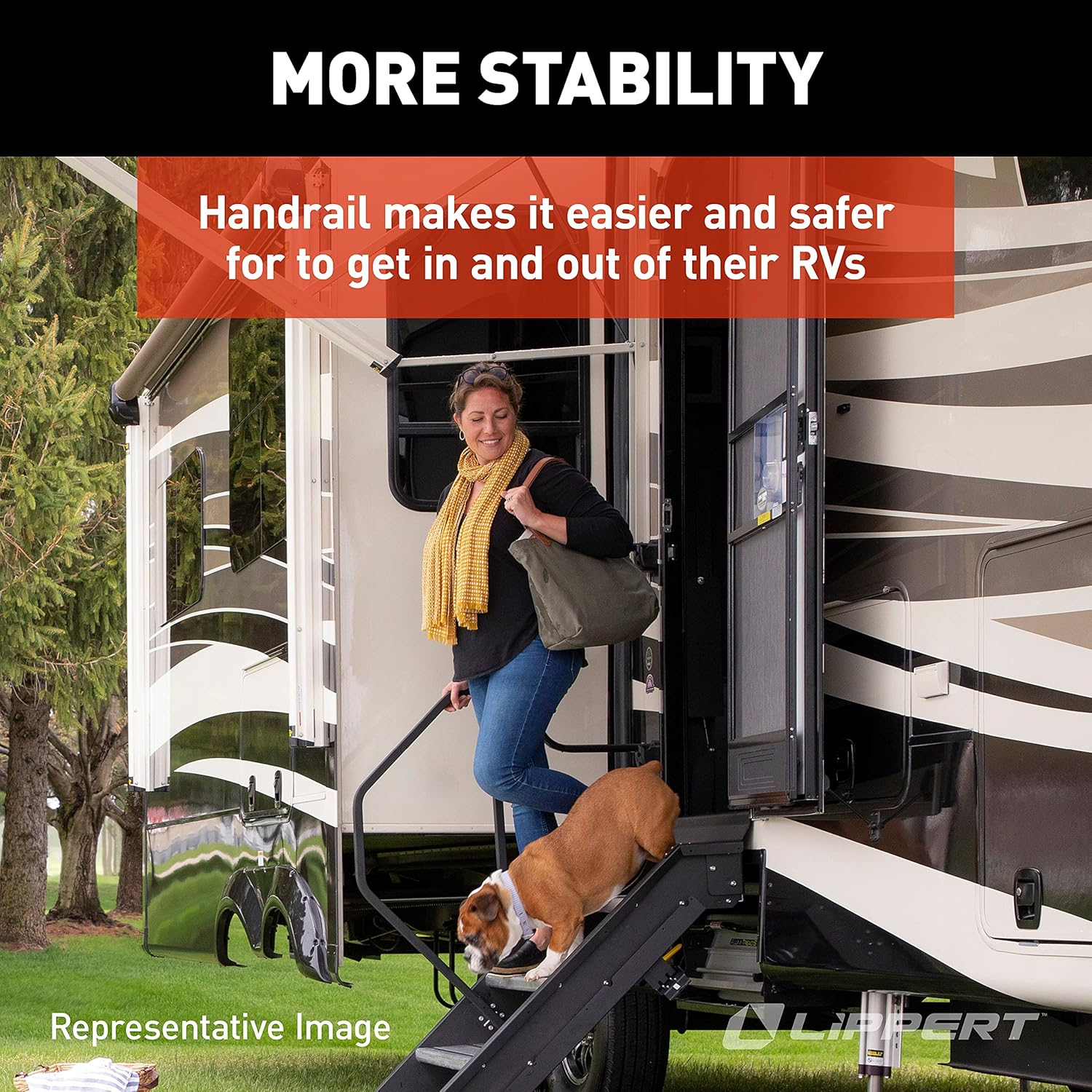 Lippert 799640 Solid Step Entry Assist