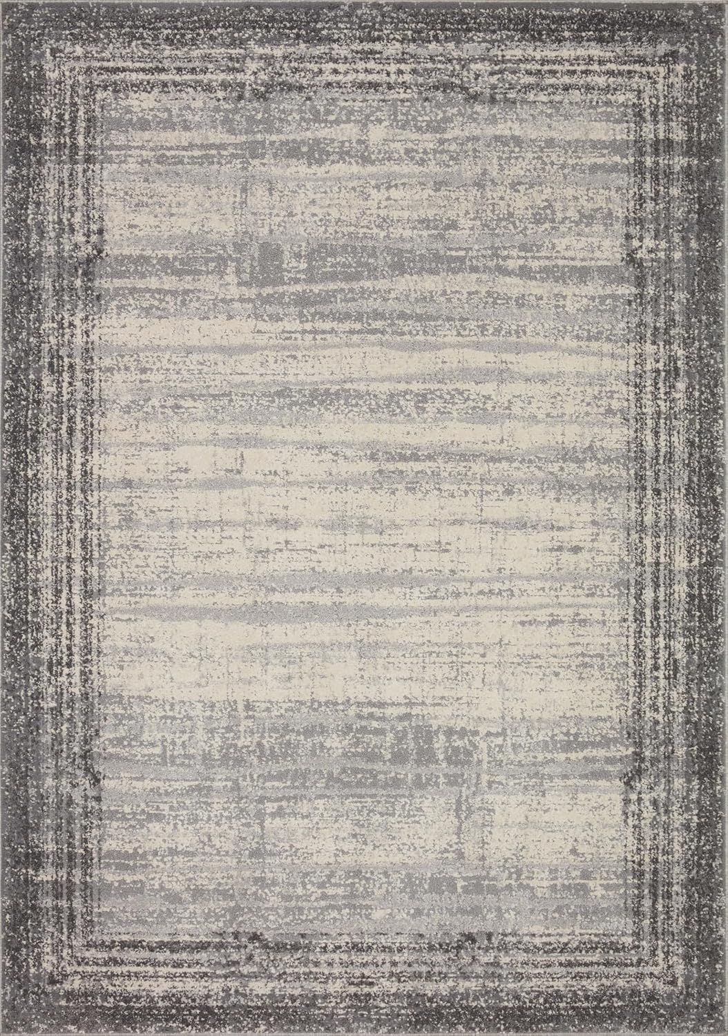 Loloi II Austen AUS-02 Abstract Pebble / Charcoal Area Rug 11'-2" x 15'