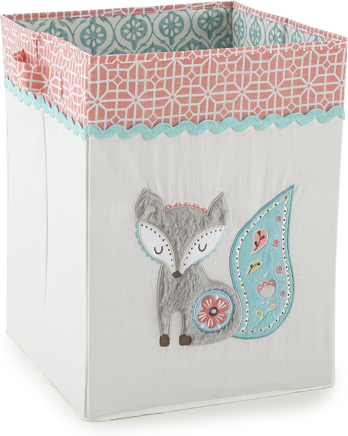 Levtex Baby - Fiona Hamper - Pink, Teal, White - Nursery Accessories