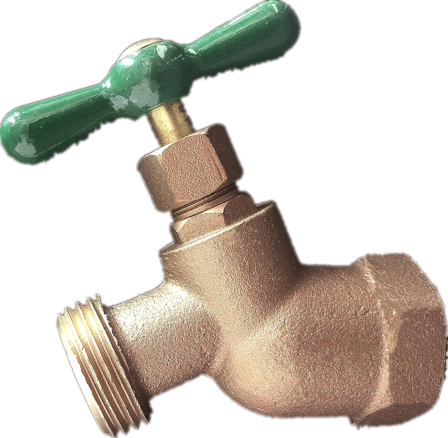 EZ-Fluid EZHBF12-1W, 1/2 in Brass 3/4 in Valve
