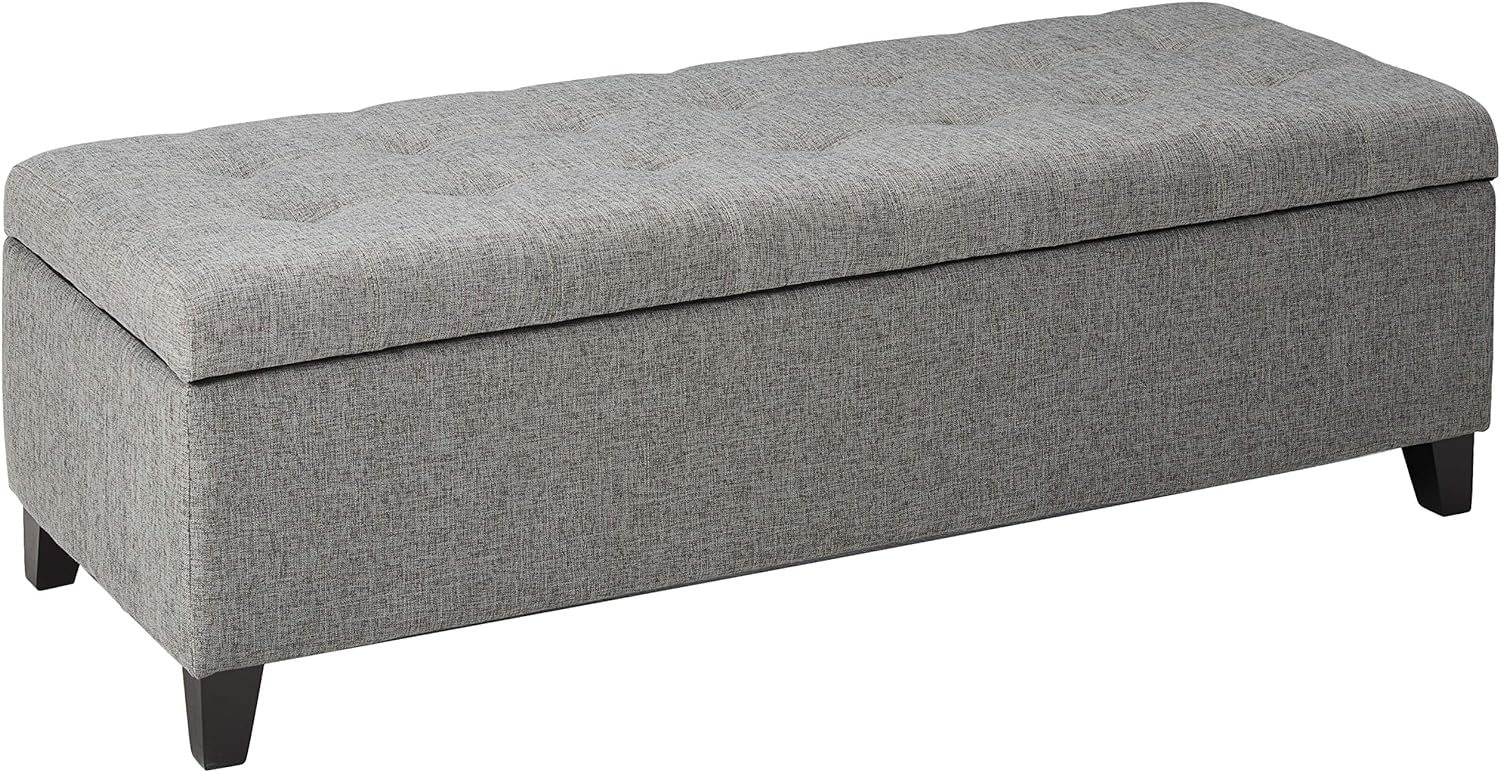 Sterling Fabric Tufted Storage Ottoman
