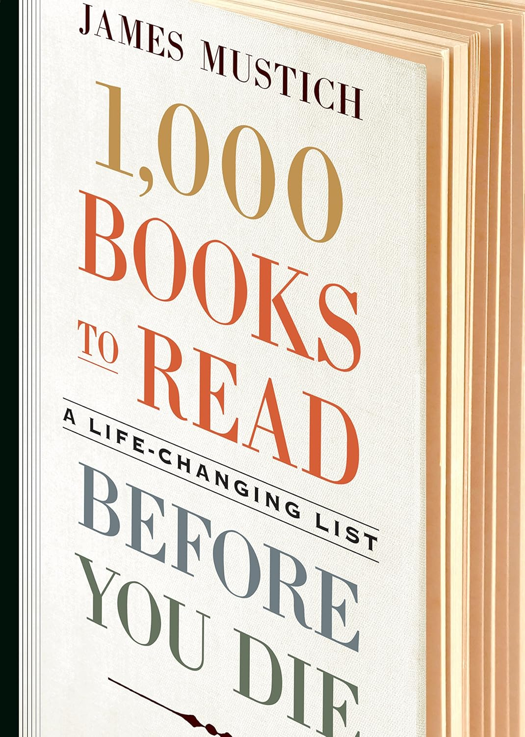 1,000 Books to Read Before You Die - by  James Mustich (Hardcover)