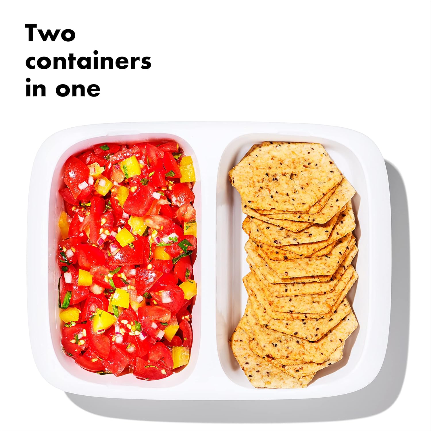 Clear BPA-Free Plastic Divided Meal Prep Container