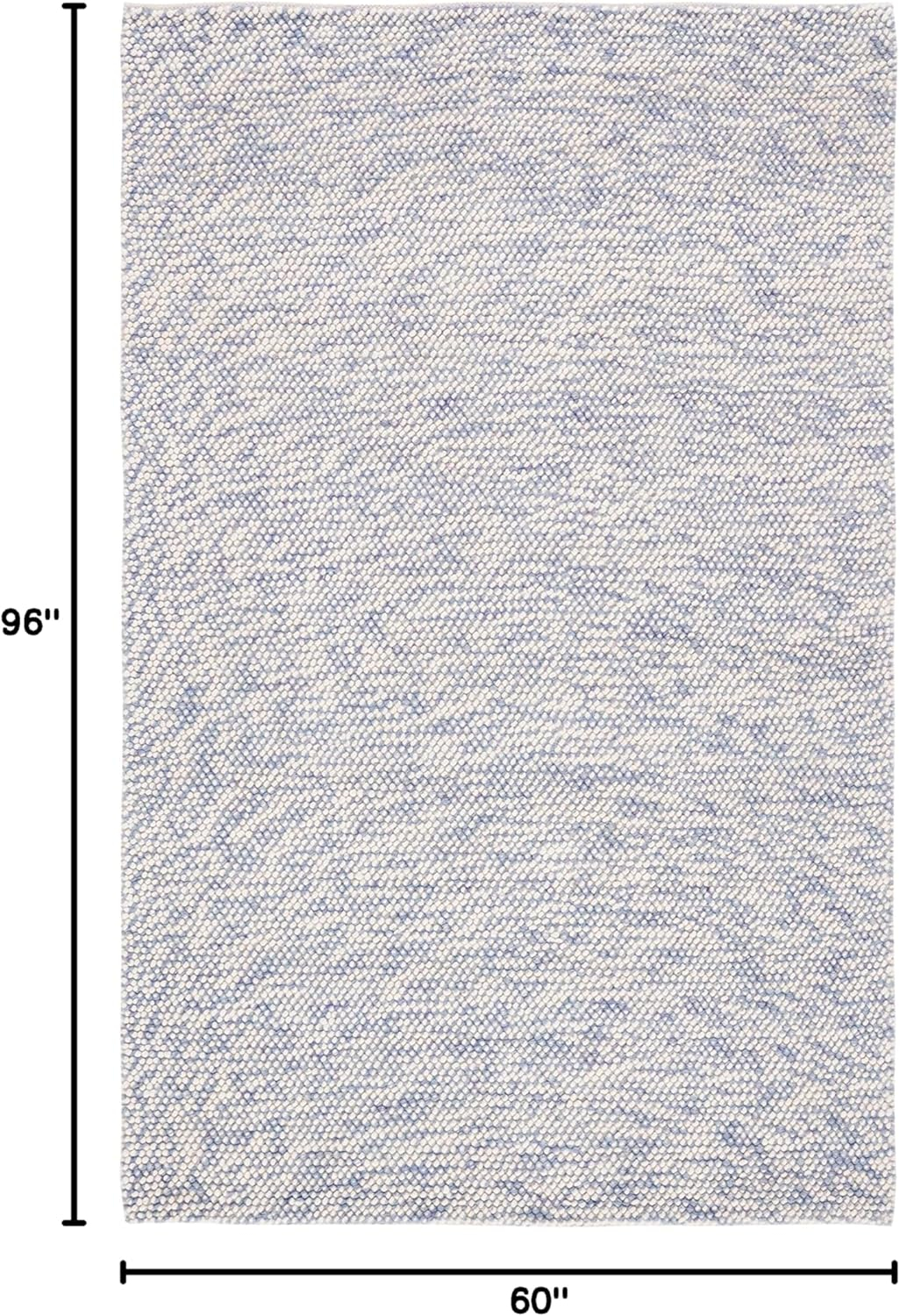 SAFAVIEH Natura Finn Distressed Area Rug, Beige/Ivory, 5' x 8'