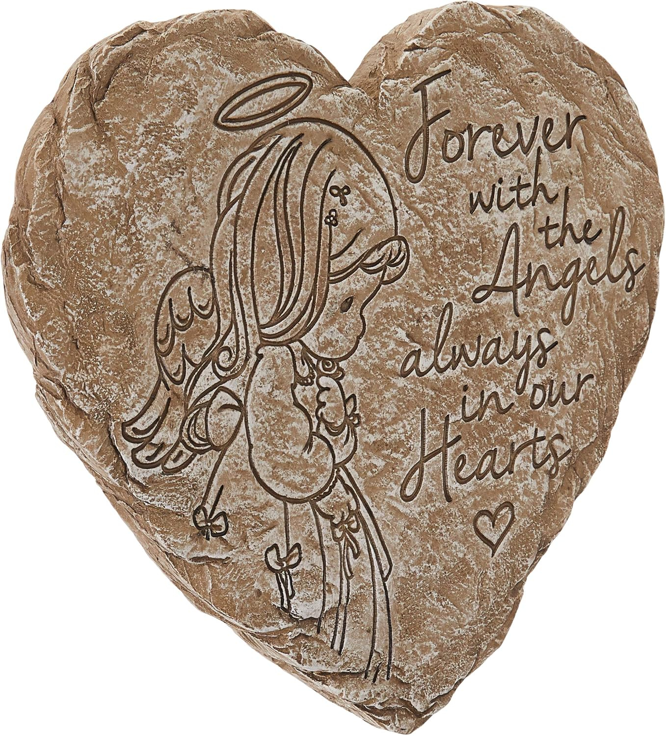 Precious Moments Weather Resistant Plastic Religious & Spiritual Memorial Plaque/Stone