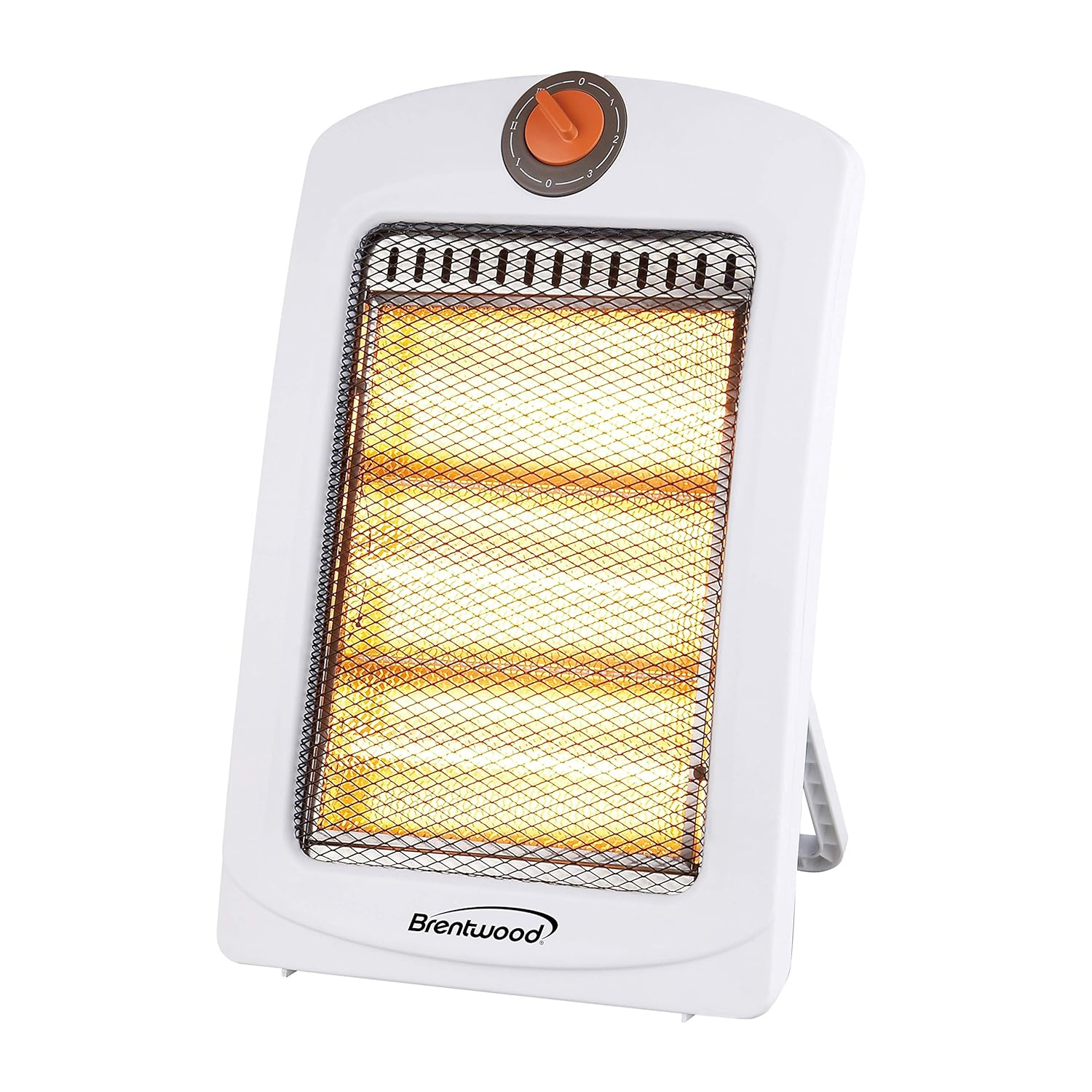 Brentwood Kool Zone H-Q1000Q 1,000-Watt-Max Portable Quartz Space Heater, White