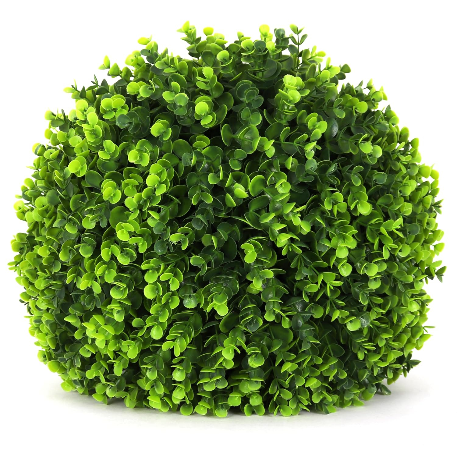 3rd Street Inn 15" Artificial Large Wintergreen Topiary Ball - 1 Pack