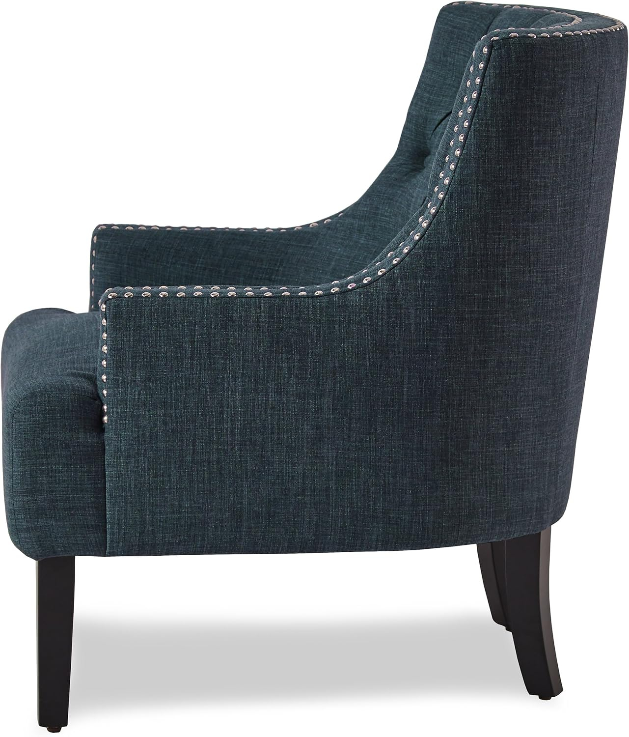 Lexicon Charisma Upholstered Accent Chair in Indigo