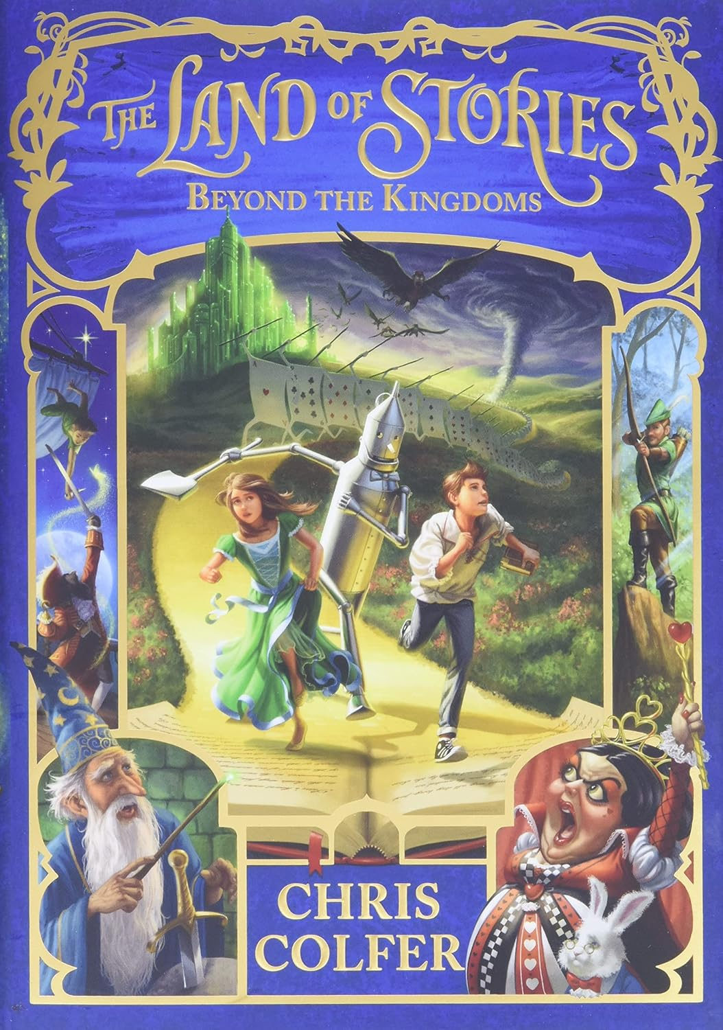 The Land of Stories: Beyond the Kingdoms - by  Chris Colfer (Hardcover)