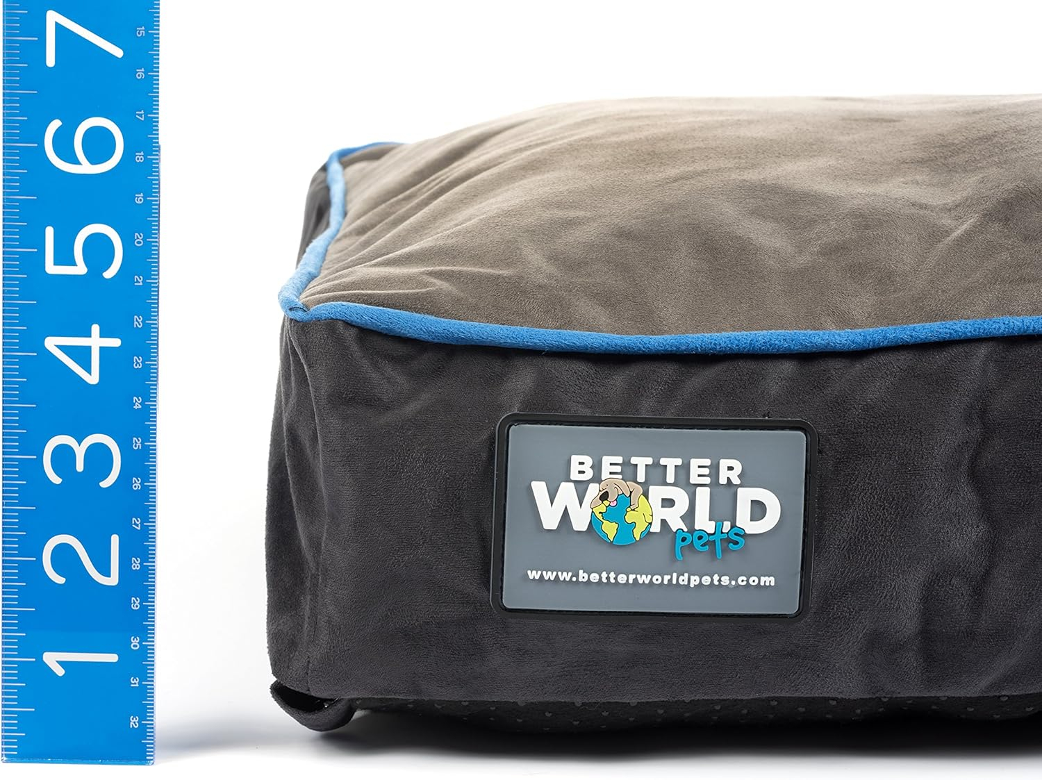 Better World Pets Orthopedic Dog Bed, Waterproof, Premium Memory Foam Washable Dog Bed, Large