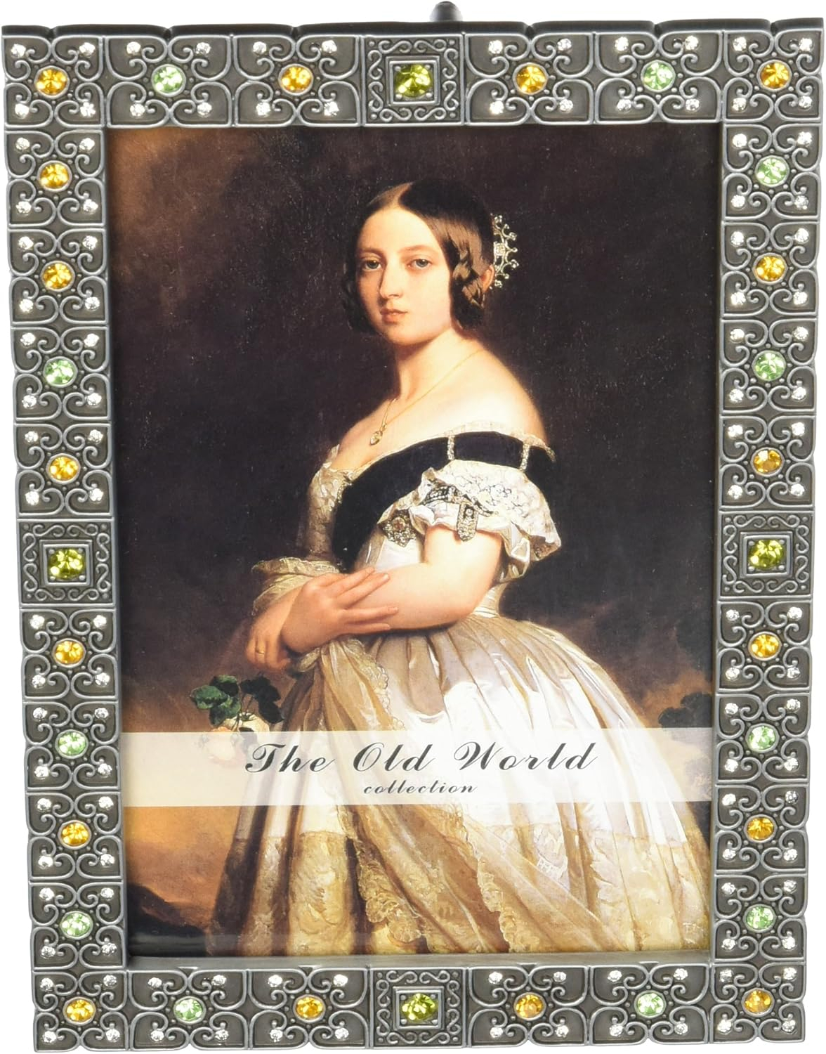 Leeber  Jewel Frame - Amber & Green - 4 x 6 in.