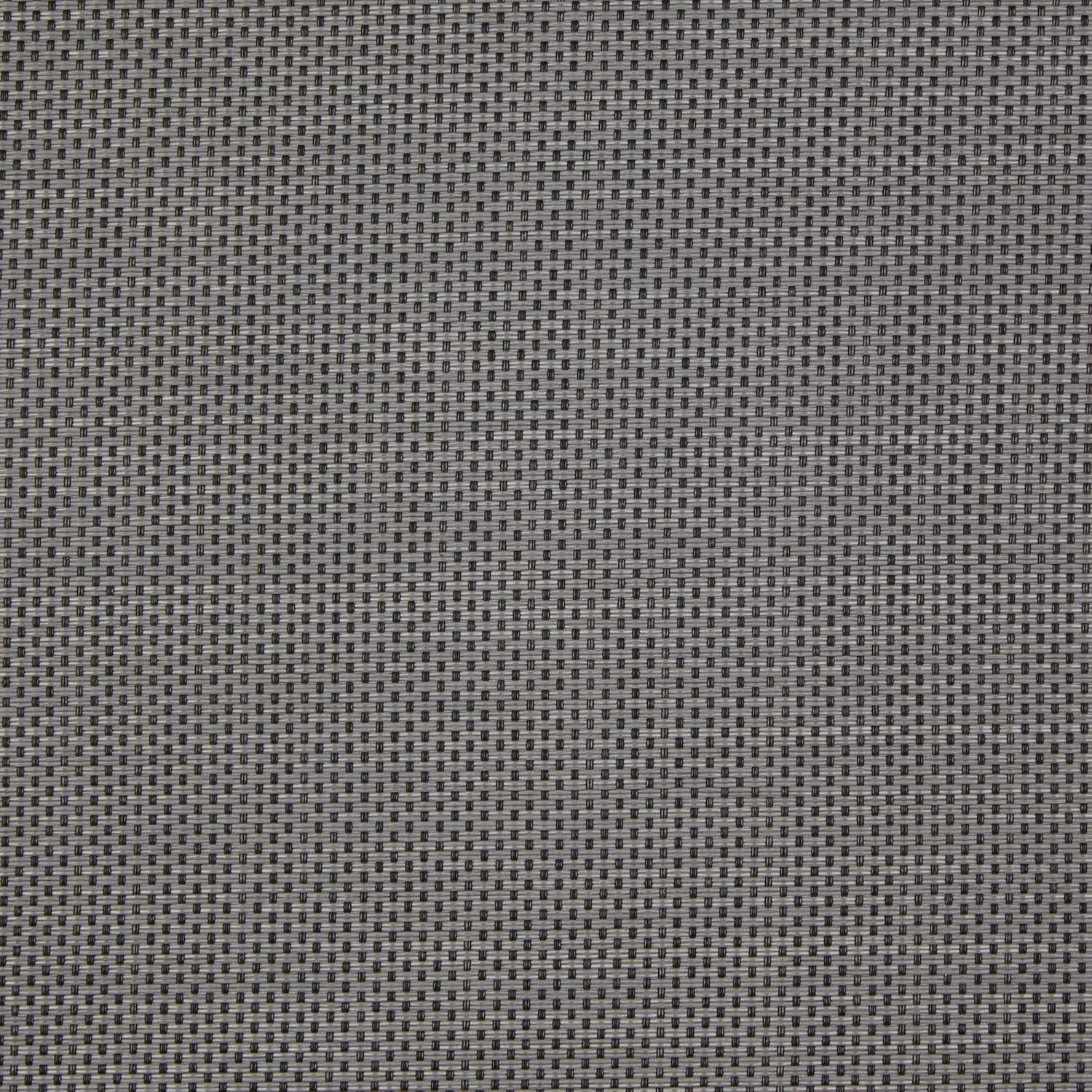 GRAY SOLID ROUND TABLE PLACEMAT SET/6