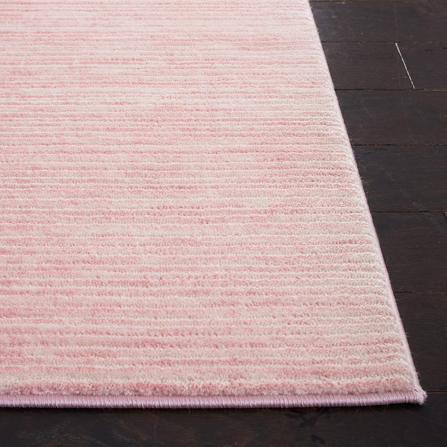 SAFAVIEH Vision Collection Area Rug - 8' x 10', Pink, Modern Ombre Tonal Chic Design, Non-Shedding & Easy Care, Ideal for High Traffic Areas in Living Room, Bedroom (VSN606U)
