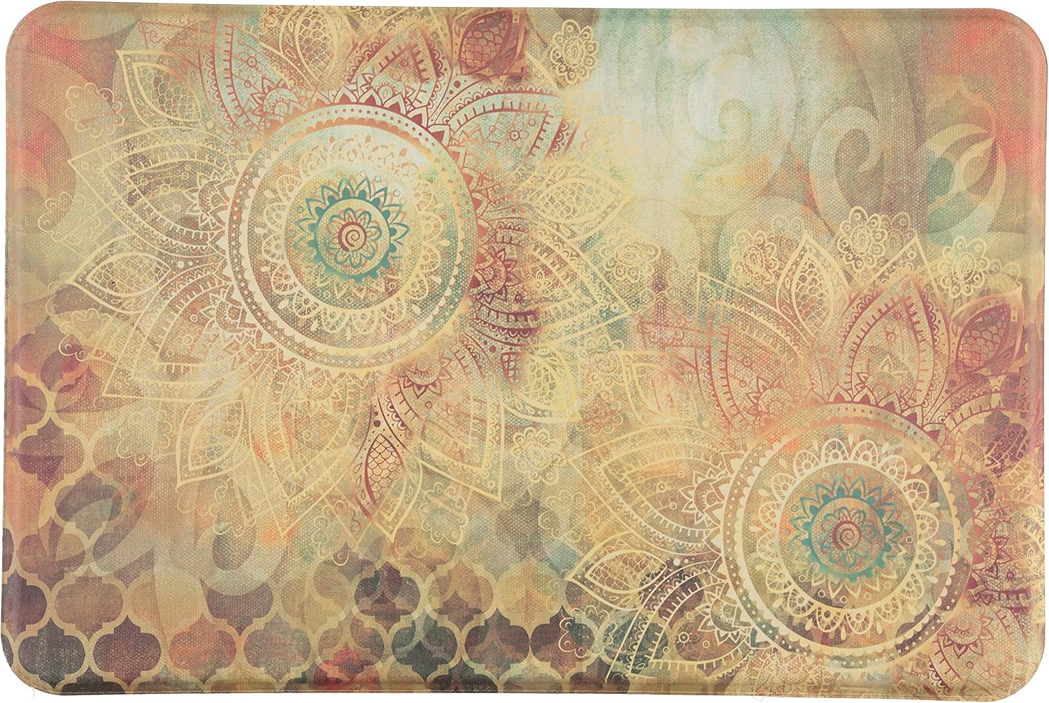Oversized Chef Series 24"x36" Antifatigue Kitchen Mats (BOHO STUDY FLORAL)