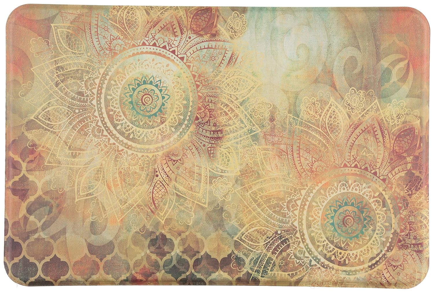 Oversized Chef Series 24"x36" Antifatigue Kitchen Mats (BOHO STUDY FLORAL)