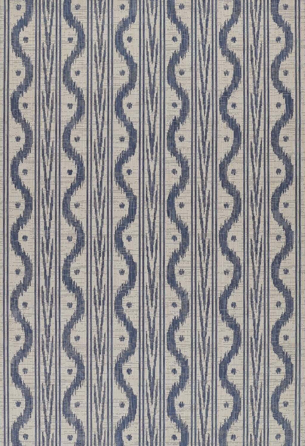 Momeni Riviera Transitional Indoor/Outdoor Area Rug, Blue, 8' X 10'