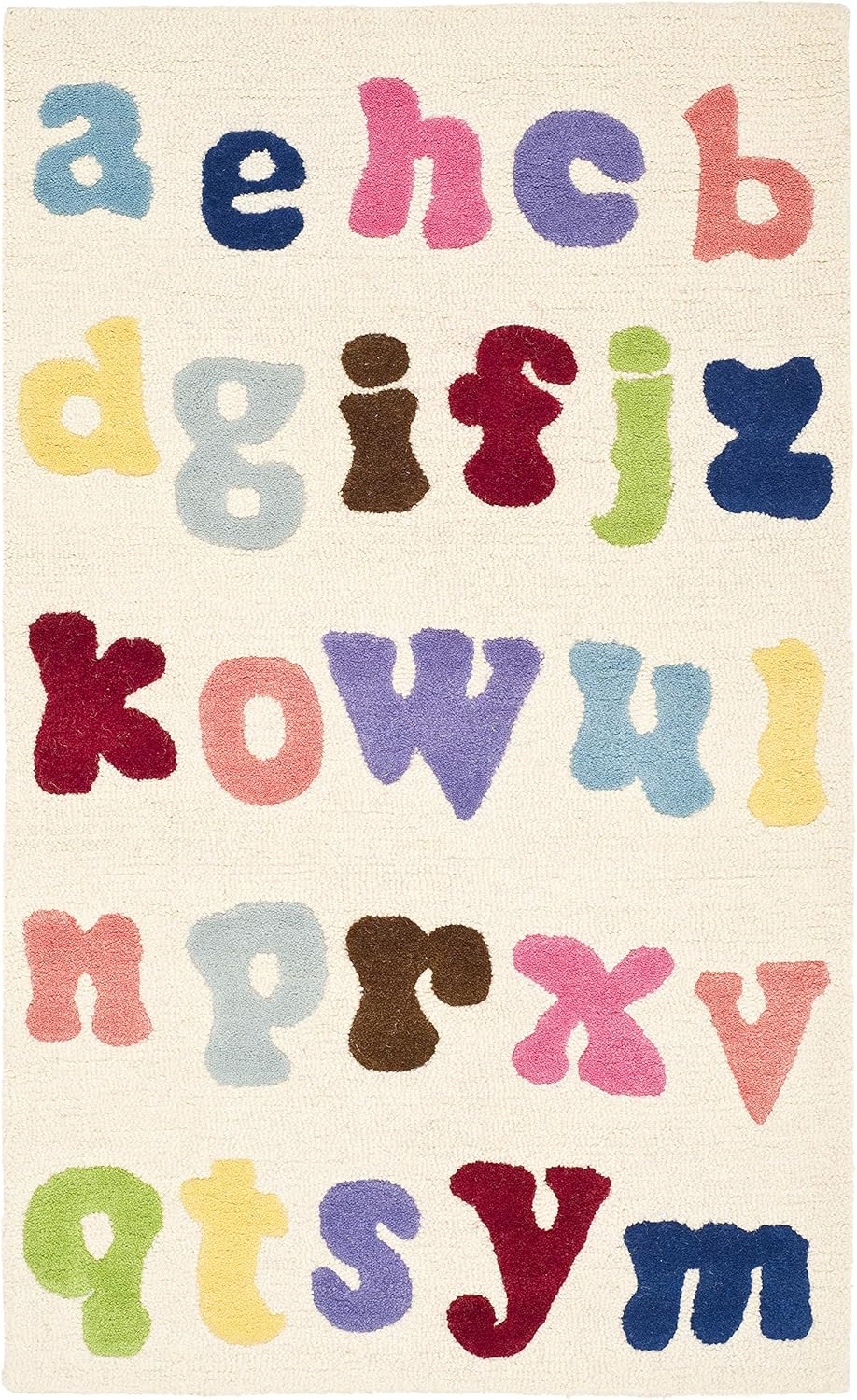 SAFAVIEH Kids SFK389A Handmade Ivory / Multi Rug
