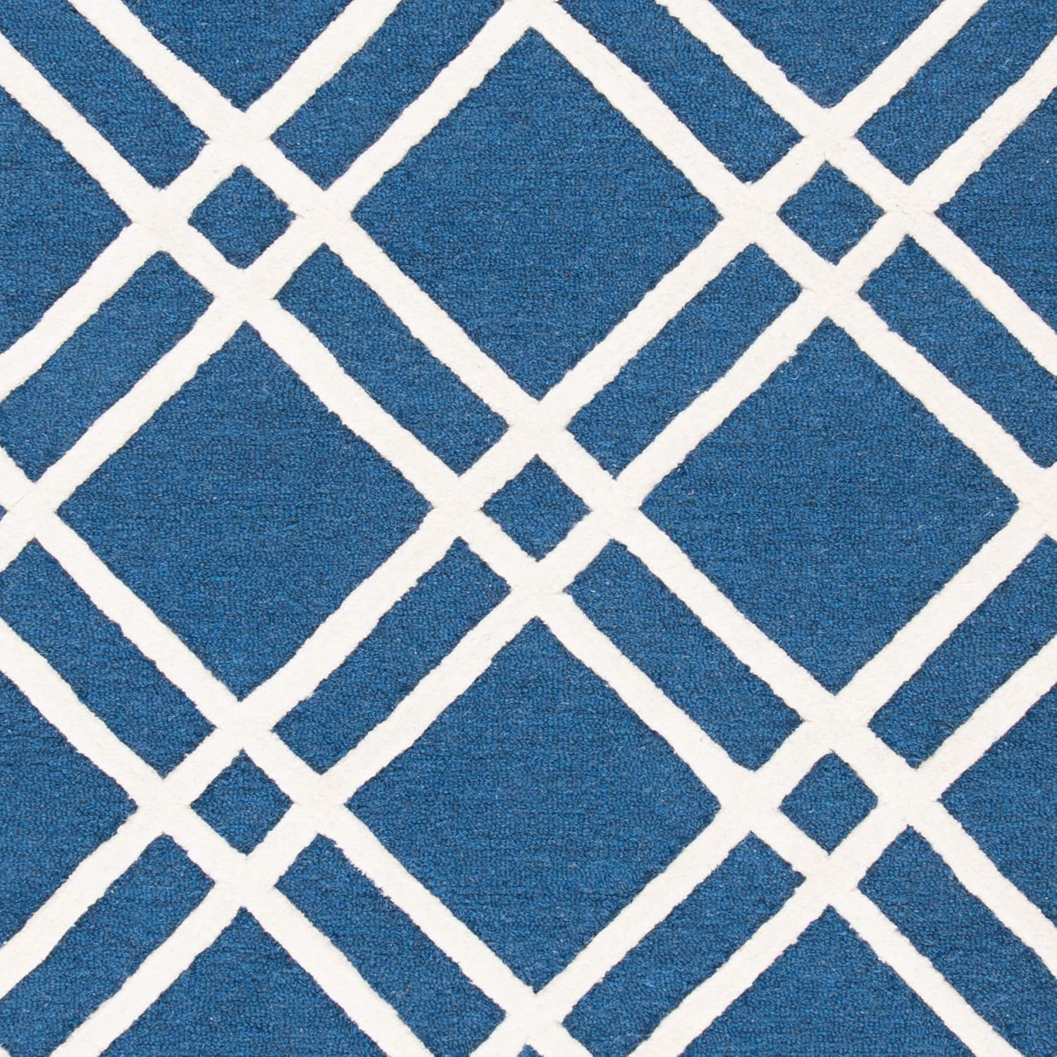 Sanyla Hand Tufted Wool Geometric Rug