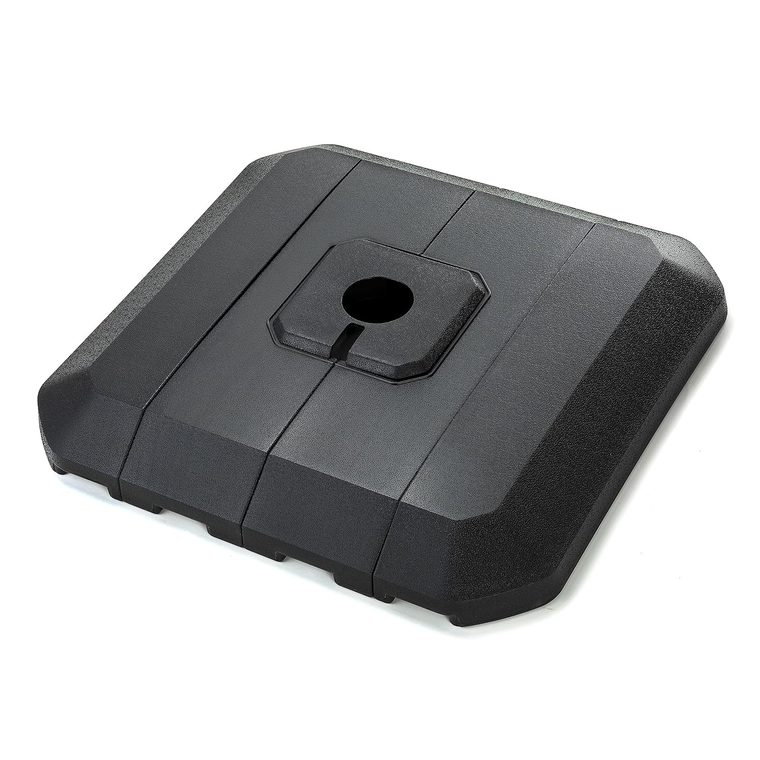 Home Zone Living 76L (168lbs) Plastic Base 4-in-1 with Woodgrain