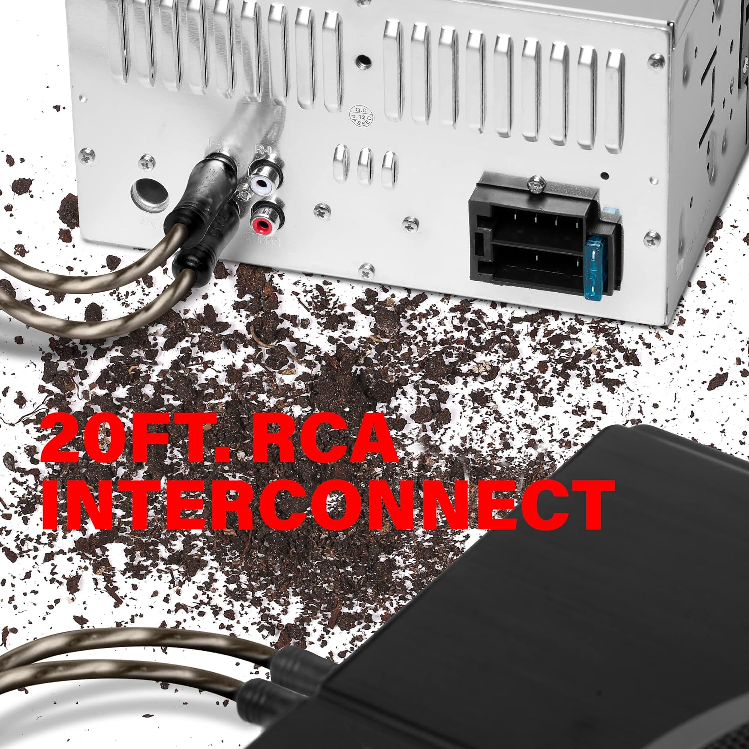 BOSS Audio Systems BP8K 8 Gauge Car Amplifier Installation Wiring Kit - A Car Amp Wire Kit Helps You Make Connections and Brings Power to Your Radio, Subwoofers and Speakers