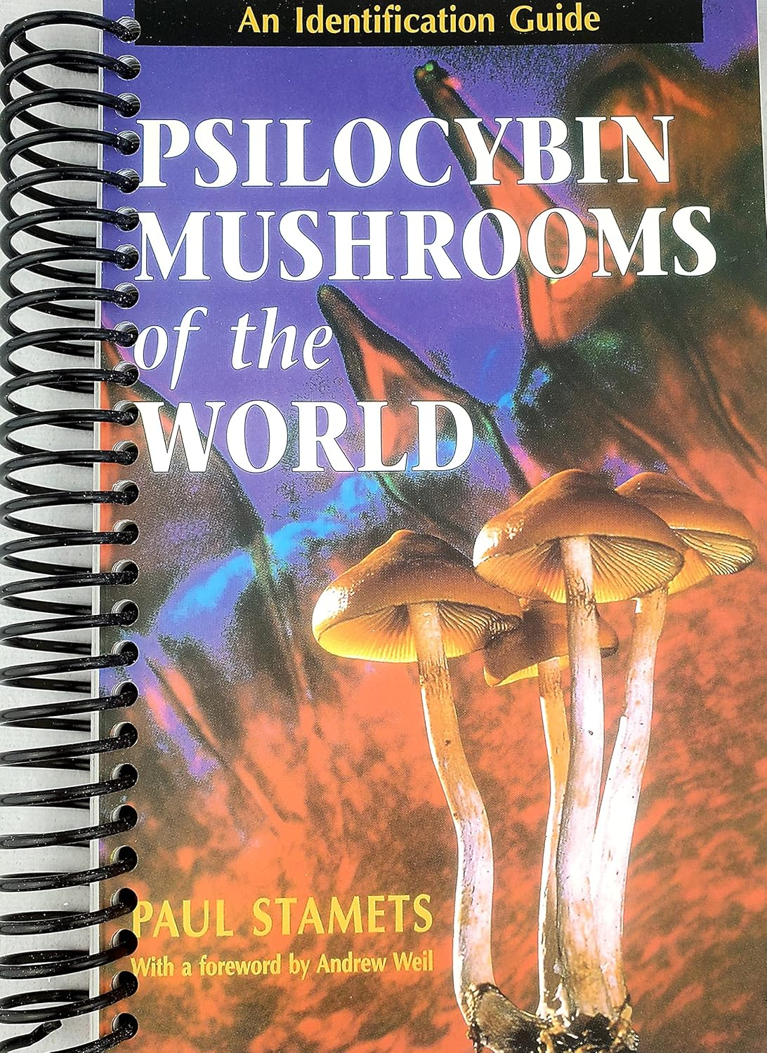 Psilocybin Mushrooms Identification Guide with Spiral Binding