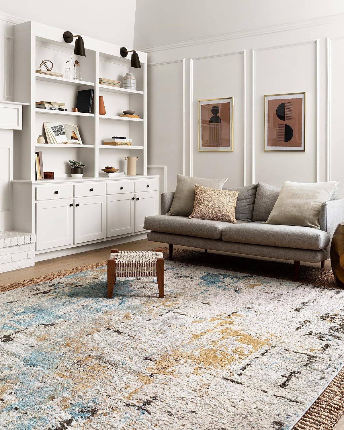 Loloi II Alchemy Abstract Stone / Slate Area Rug
