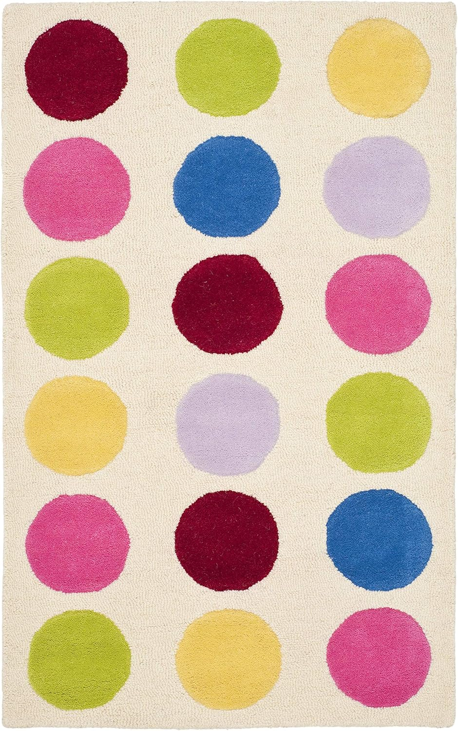 SAFAVIEH Kids SFK386A Handmade Ivory / Multi Rug