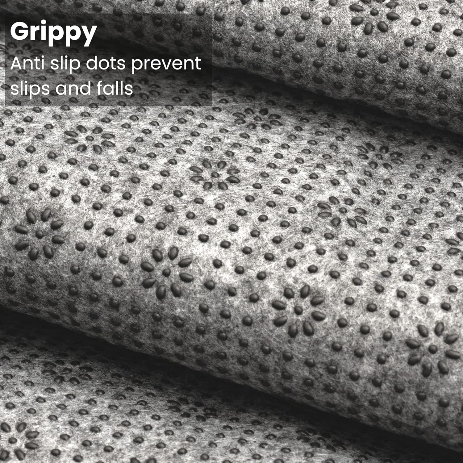 DABLINE 80" x 40" Non Slip Rug Pad for Tufting and Rug Making, Thick and Grippy Backing Fabric